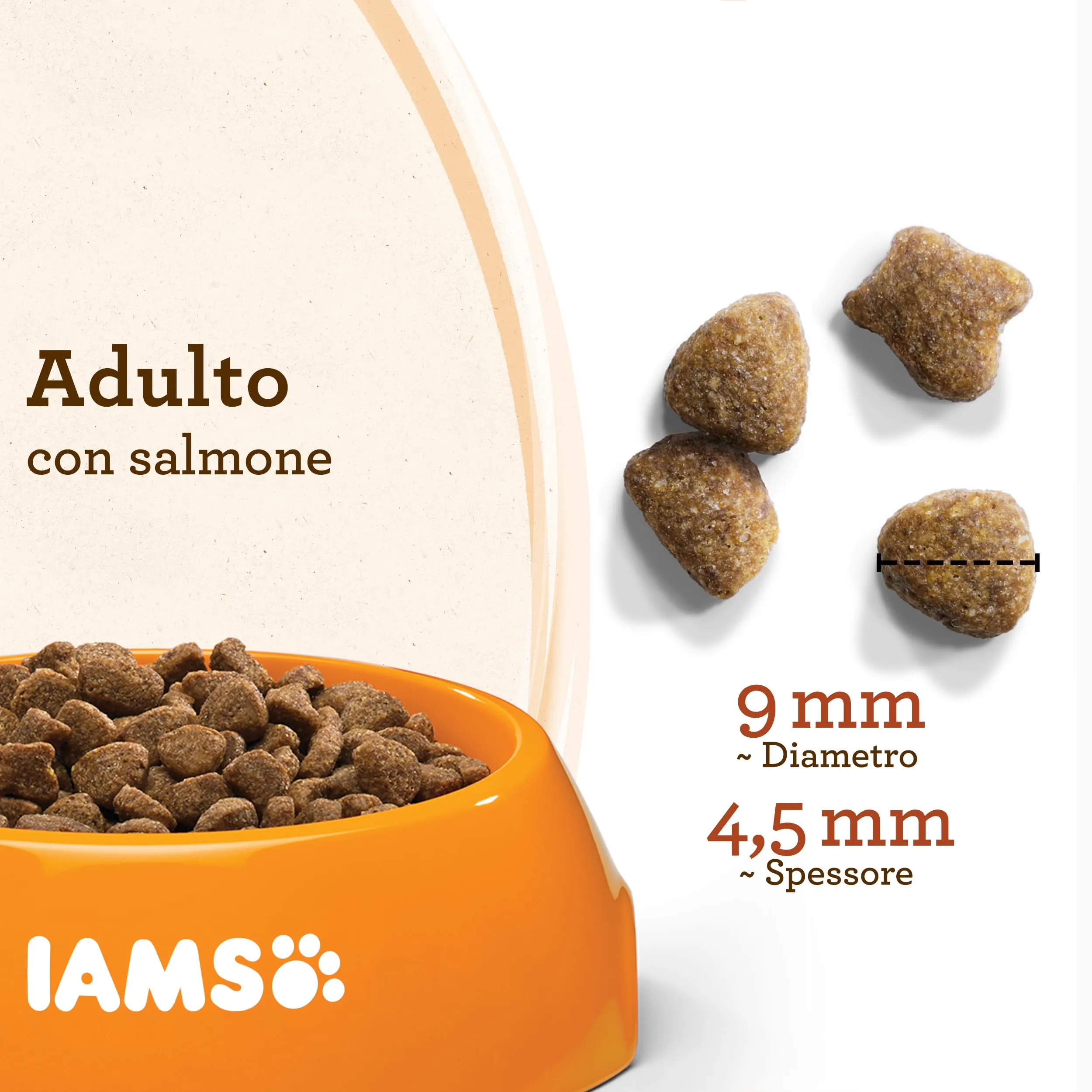 IAMS Naturally Cibo secco per gatti al salmone e riso, 2,7 kg - immagine 2