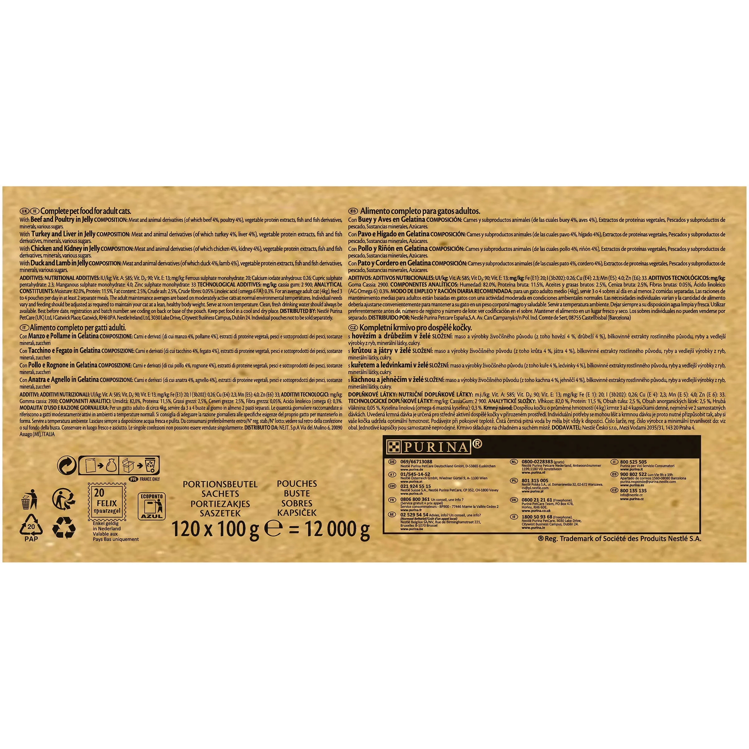 Felix Così come sembrava Doppio gustoso, 120 x 100 g - immagine 5