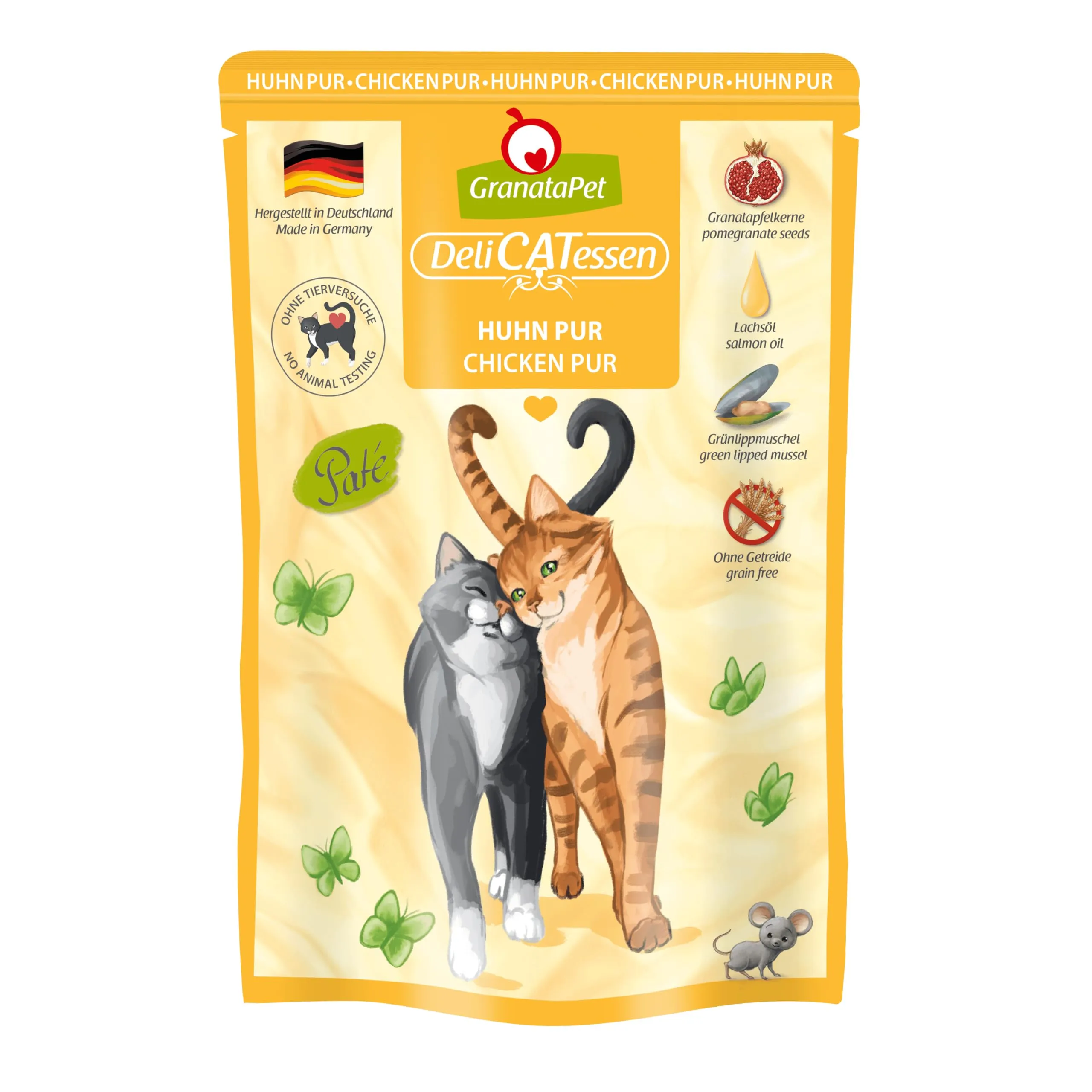 GranataPet DeliCATessen Pollo PUR, 6 x 85g - immagine 1