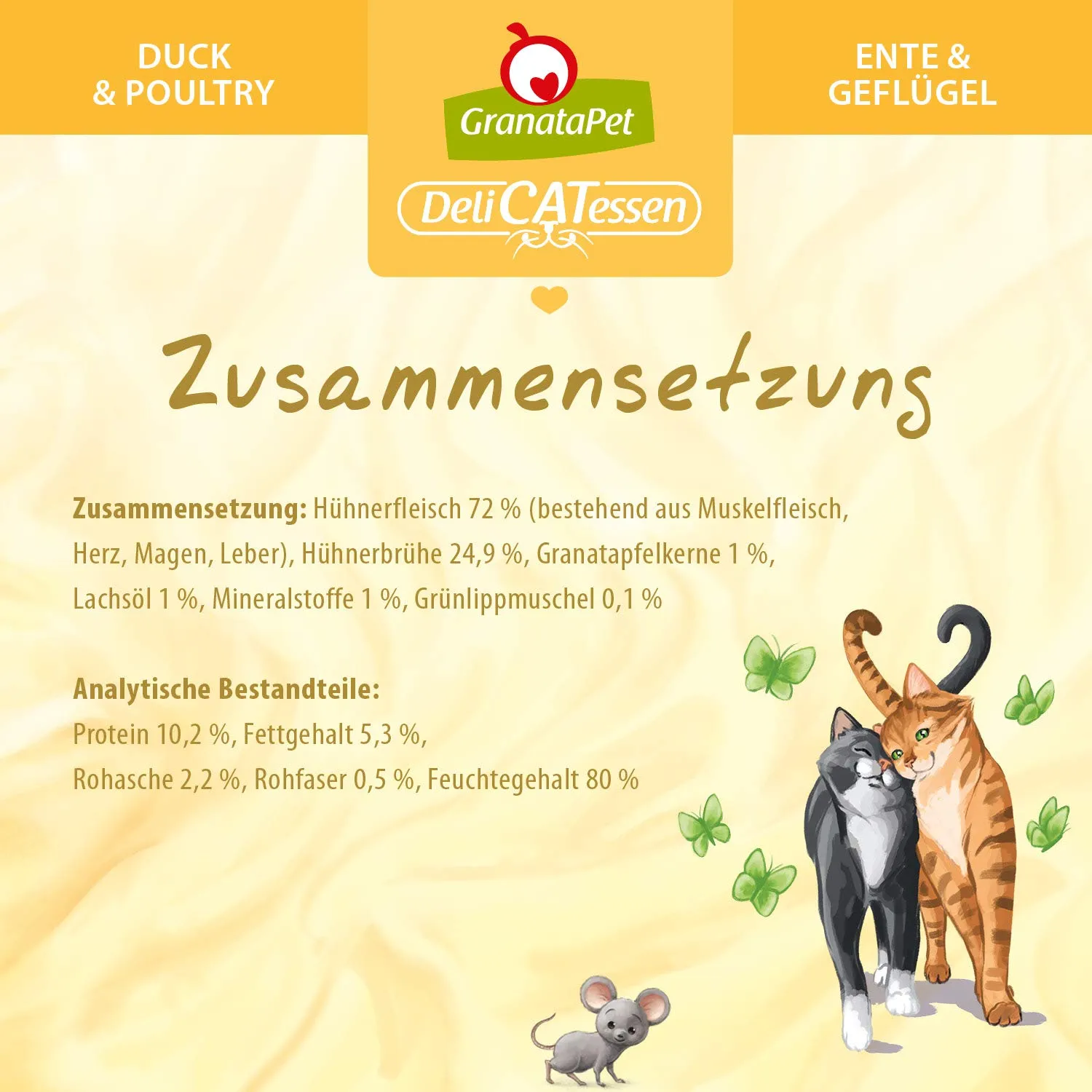 GranataPet DeliCATessen Pollo PUR, 6 x 85g - immagine 4