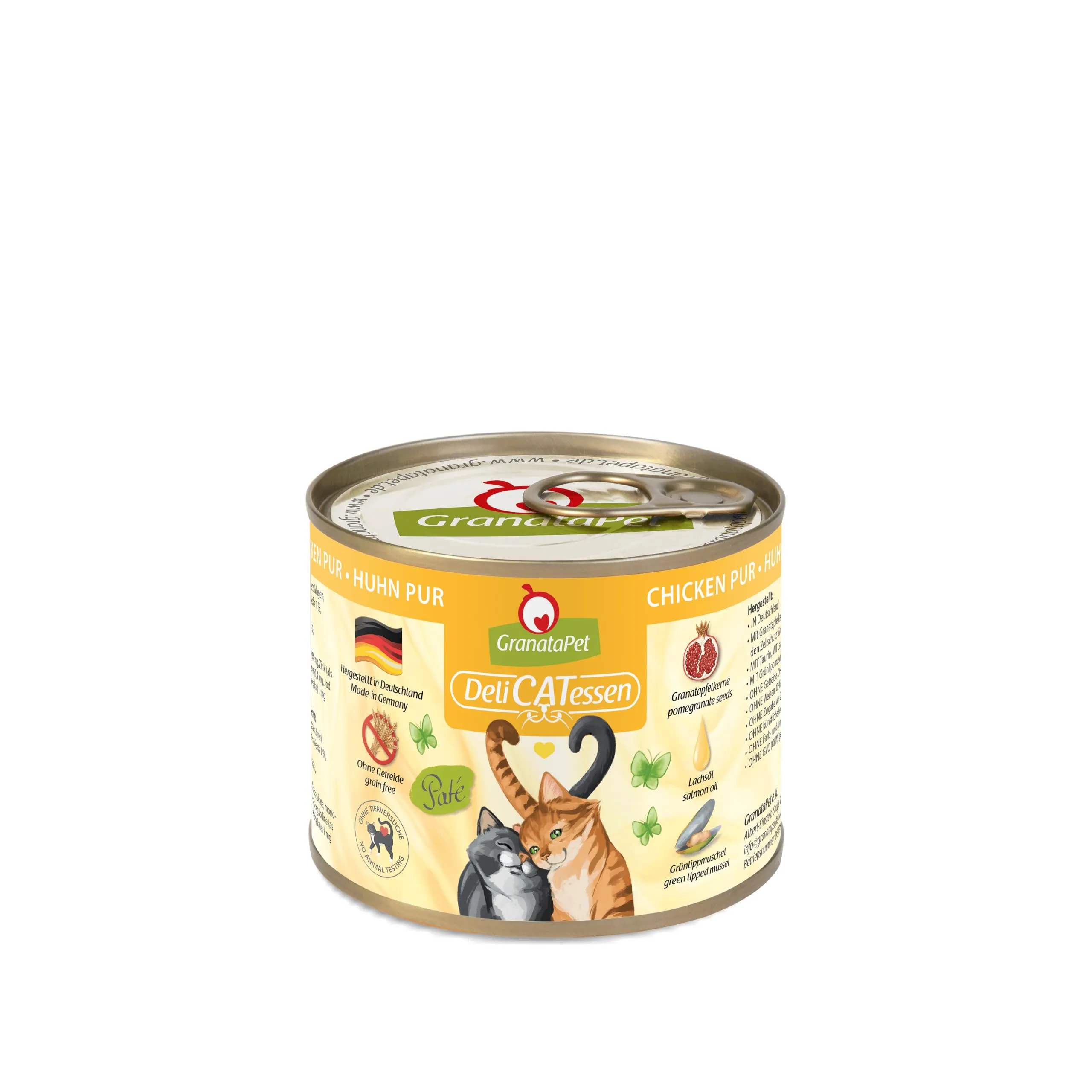 GranataPet DeliCATessen Pollo PUR, 6 x 200g - immagine 1