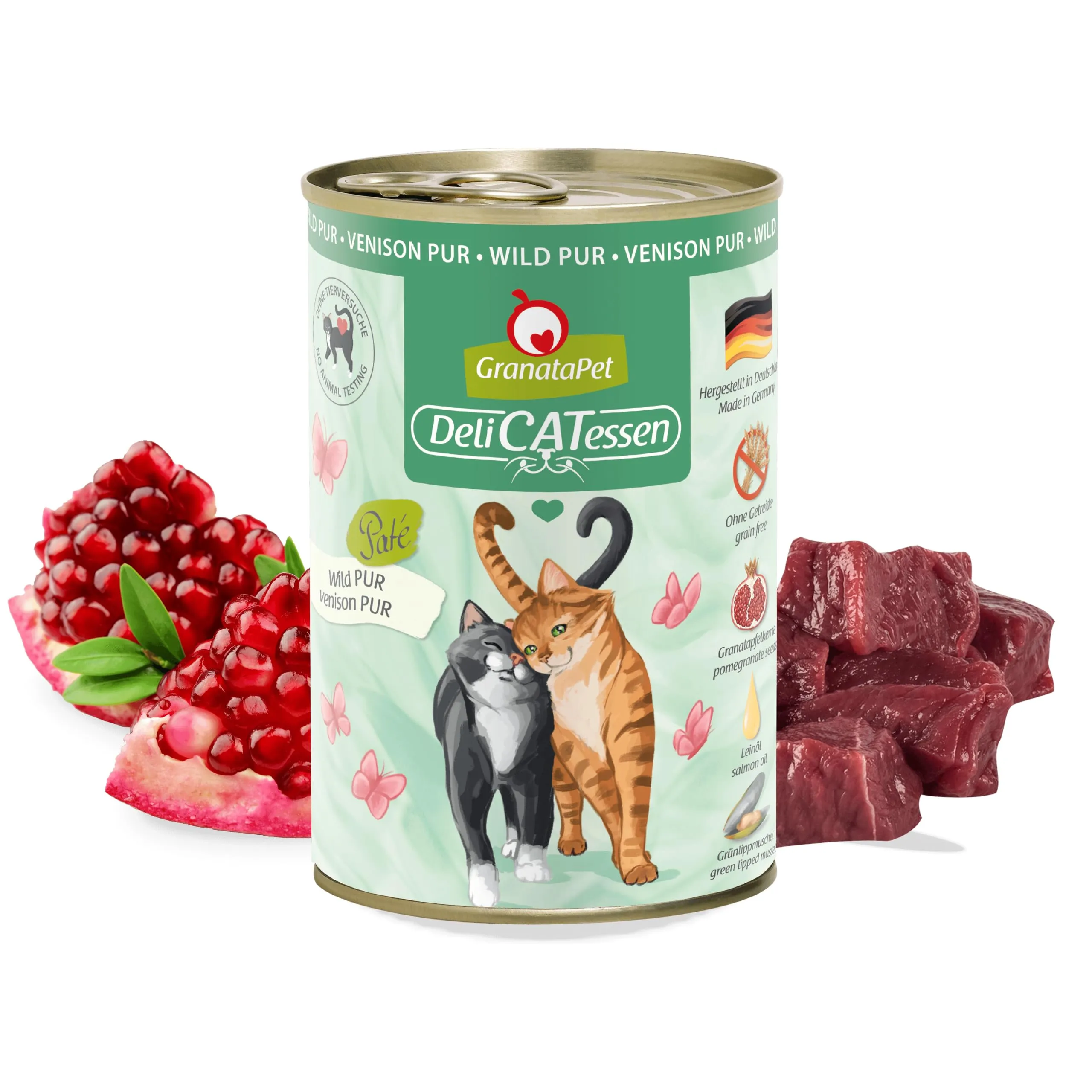 GranataPet DeliCATessen Selvaggina PUR, 6 x 400g - immagine 2