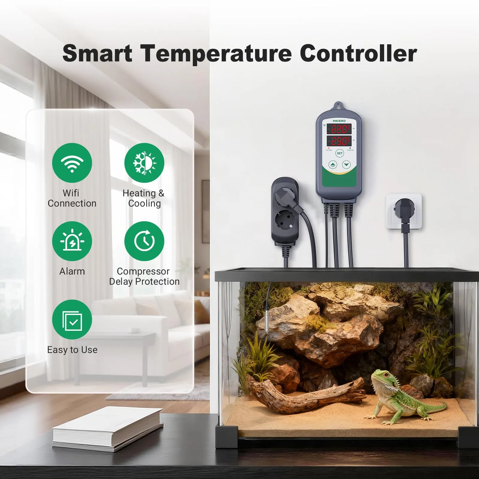 Inkbird ITC-308 WiFi Termoregolatore Digitale - immagine 2