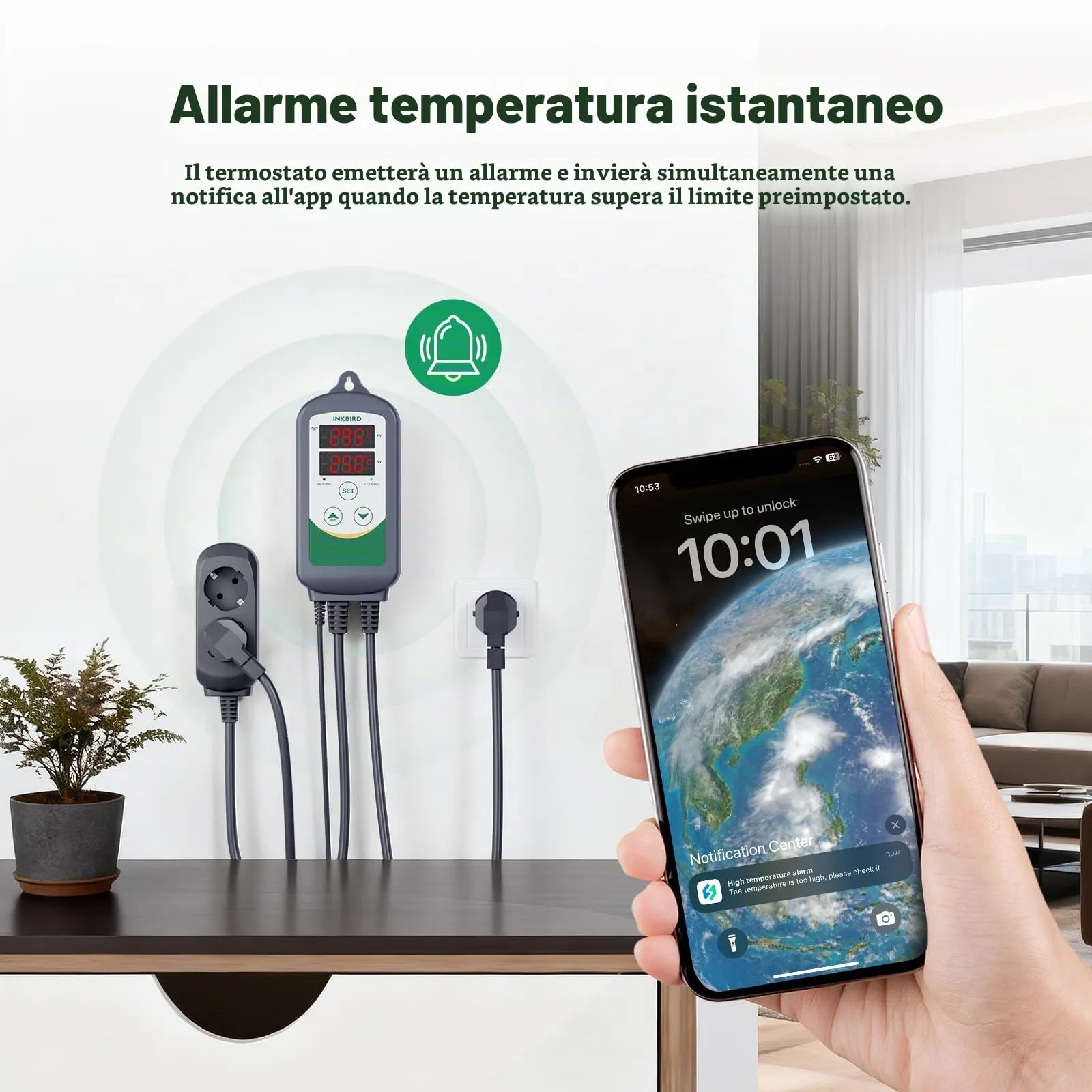 Inkbird ITC-308 WiFi Termoregolatore Digitale - immagine 6