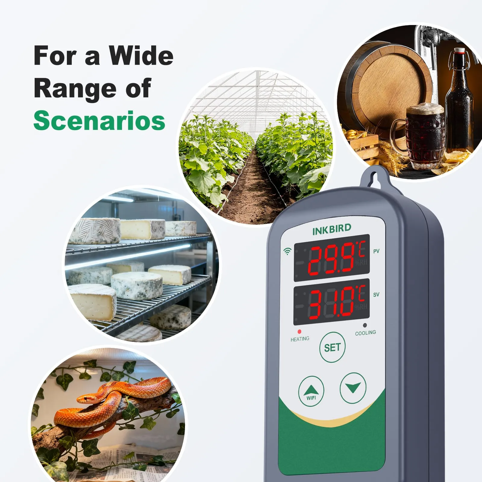 Inkbird ITC-308 WiFi Termoregolatore Digitale - immagine 9