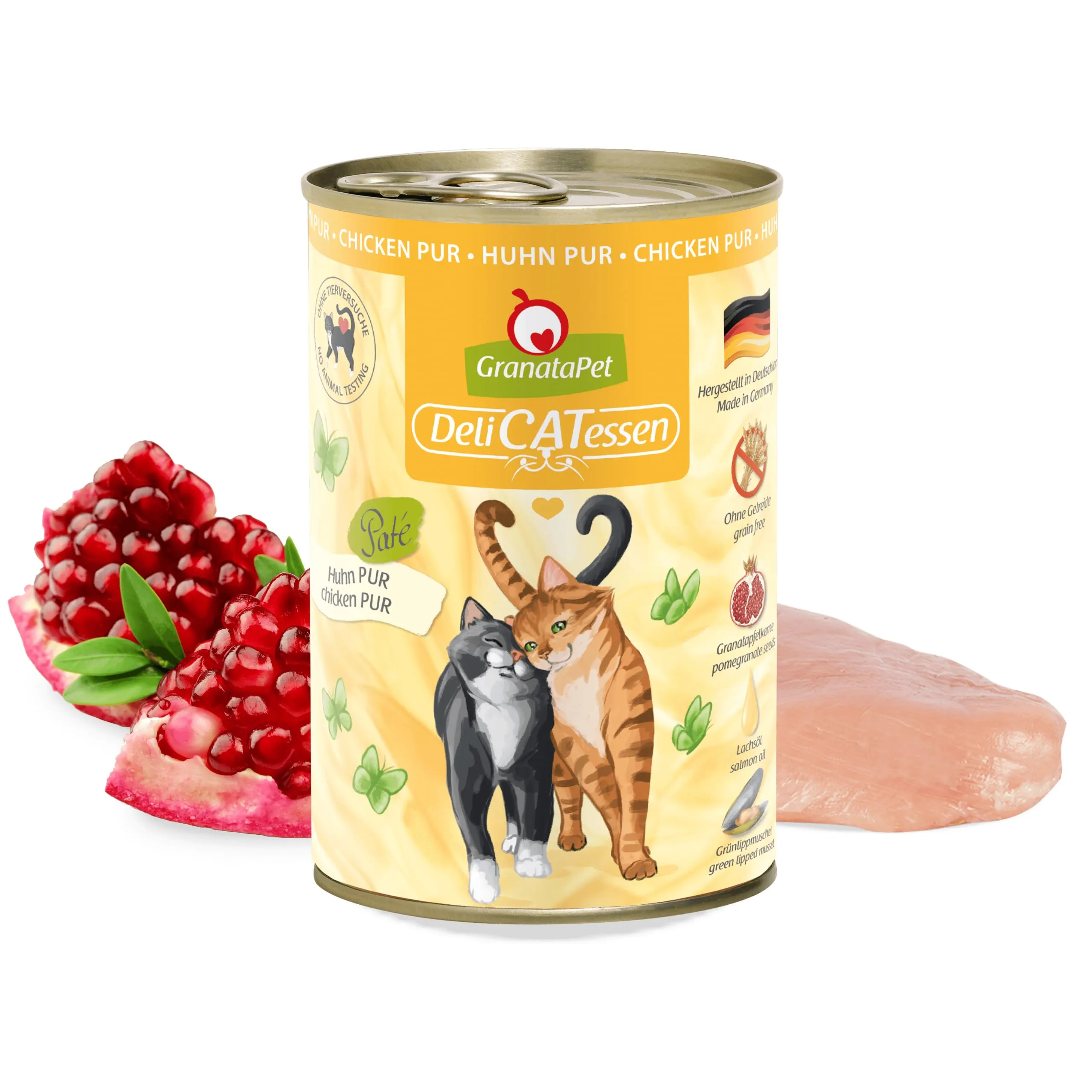 GranataPet Delicatessen Multipack 2 PUR Senza Salmone, 6 x 400 g - immagine 2