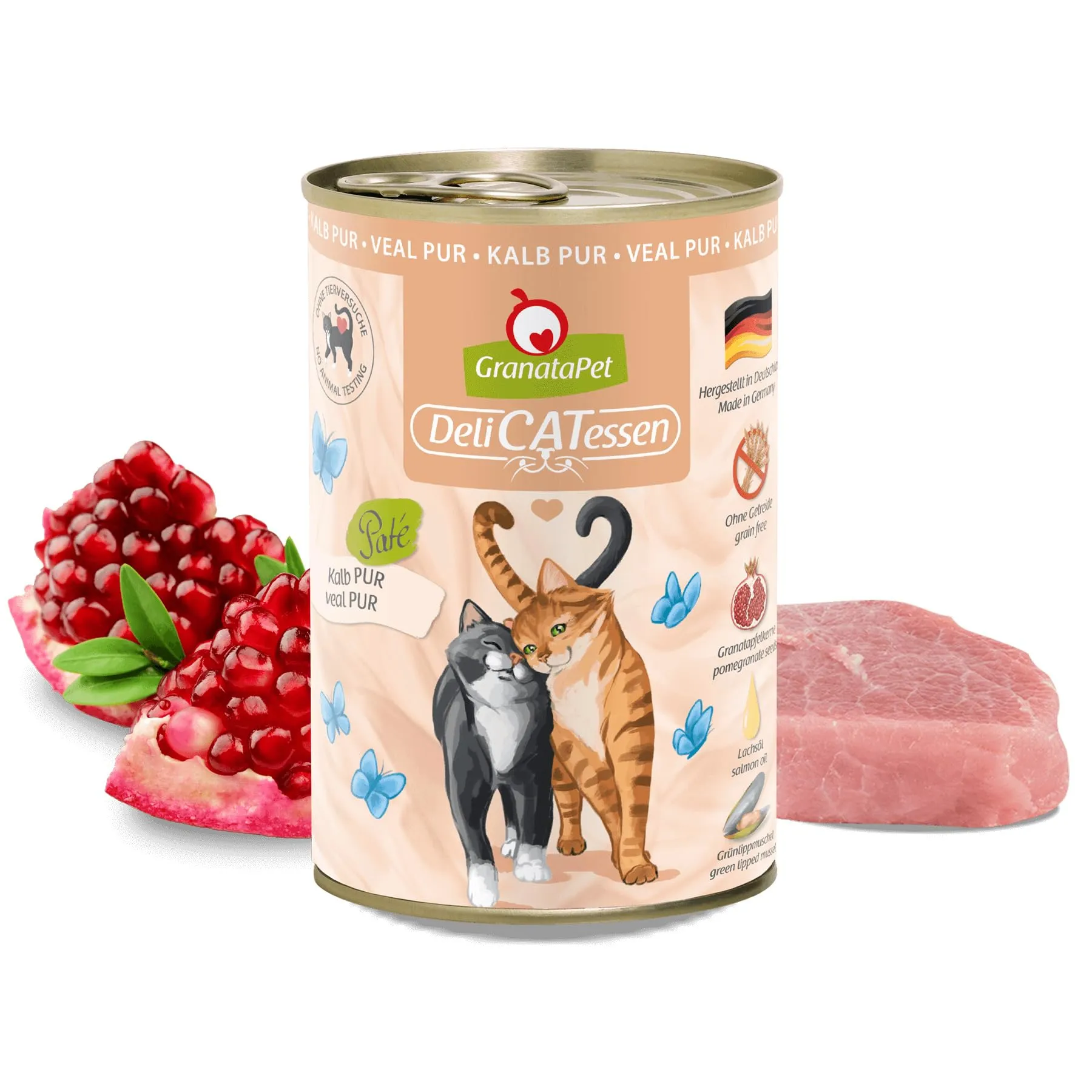 GranataPet Delicatessen Multipack 2 PUR Senza Salmone, 6 x 400 g - immagine 4