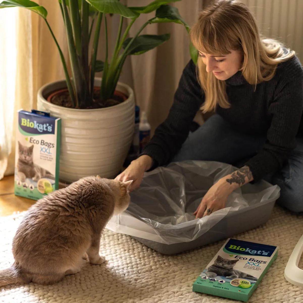 Biokat's Sacchetti Bags XXL per Toilette del Gatto, 12 unità - immagine 2