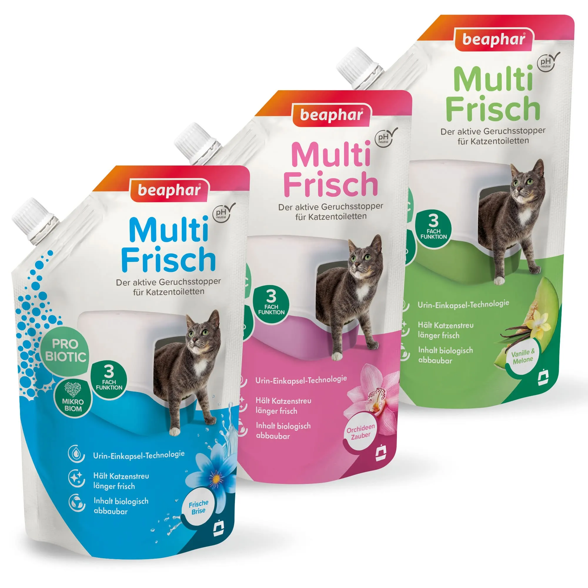 Beaphar Multi Frisch Deodorante per lettiera Vaniglia & Melone, 400 g - immagine 6