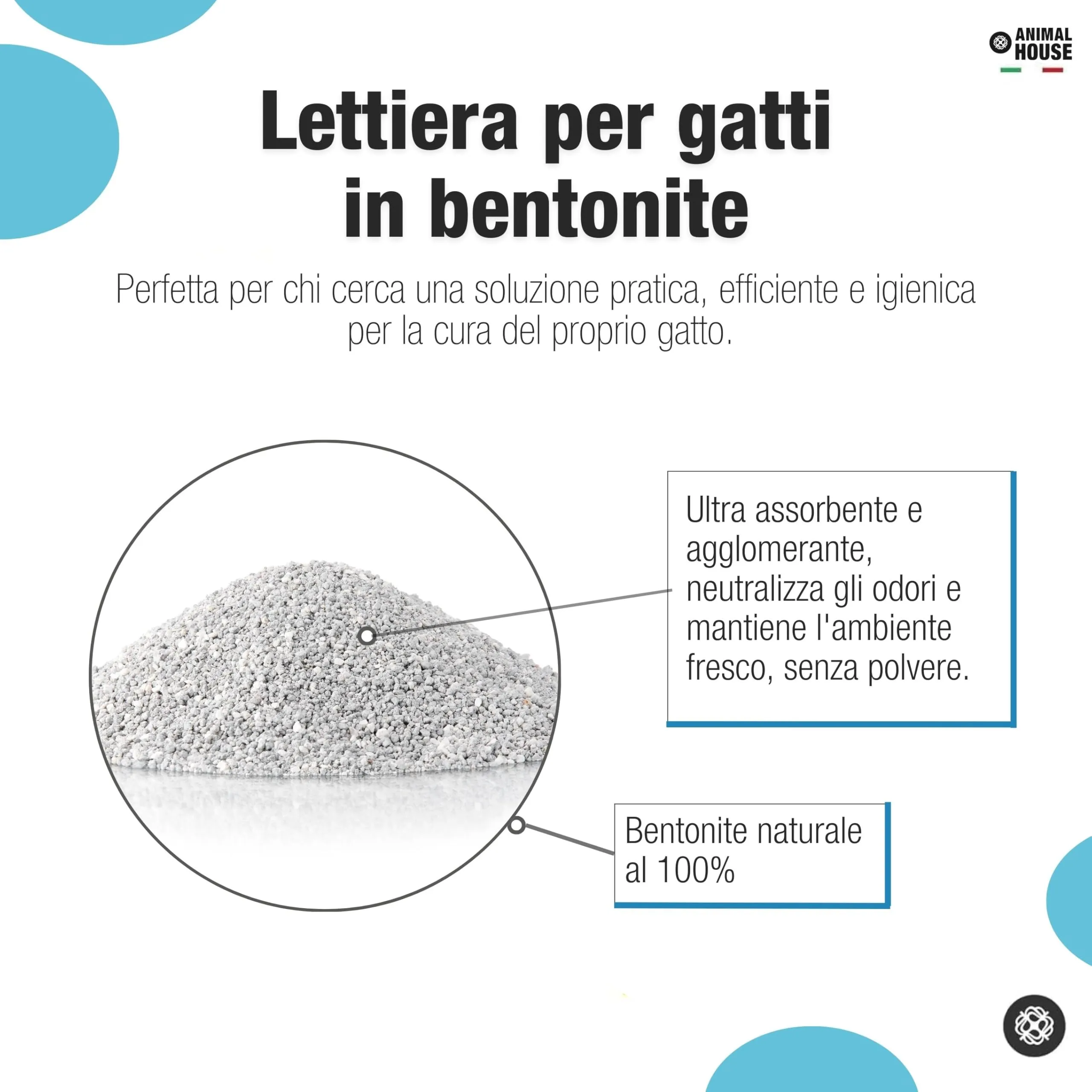 Animal House Toilet Time Carboni Attivi, 6L - immagine 2