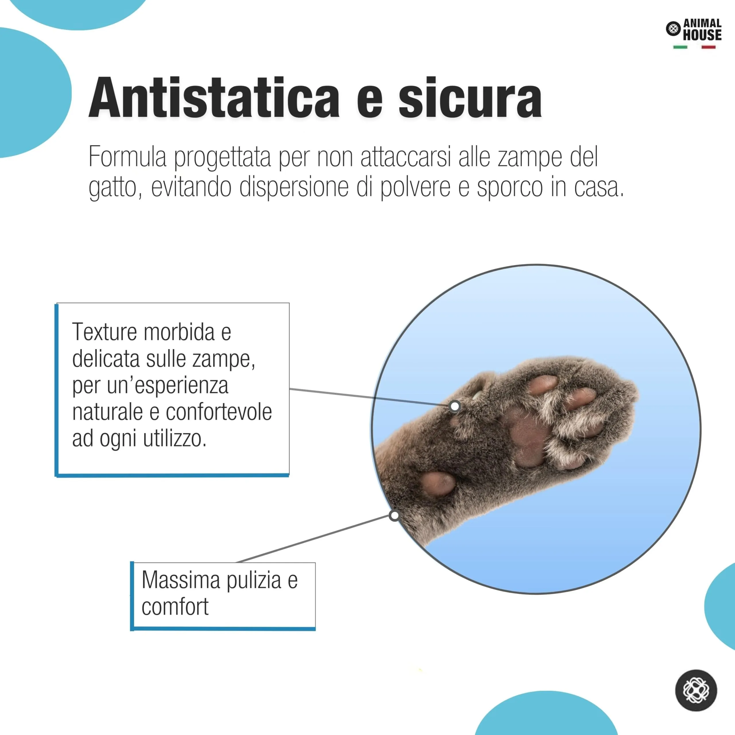 Animal House Toilet Time Carboni Attivi, 6L - immagine 5