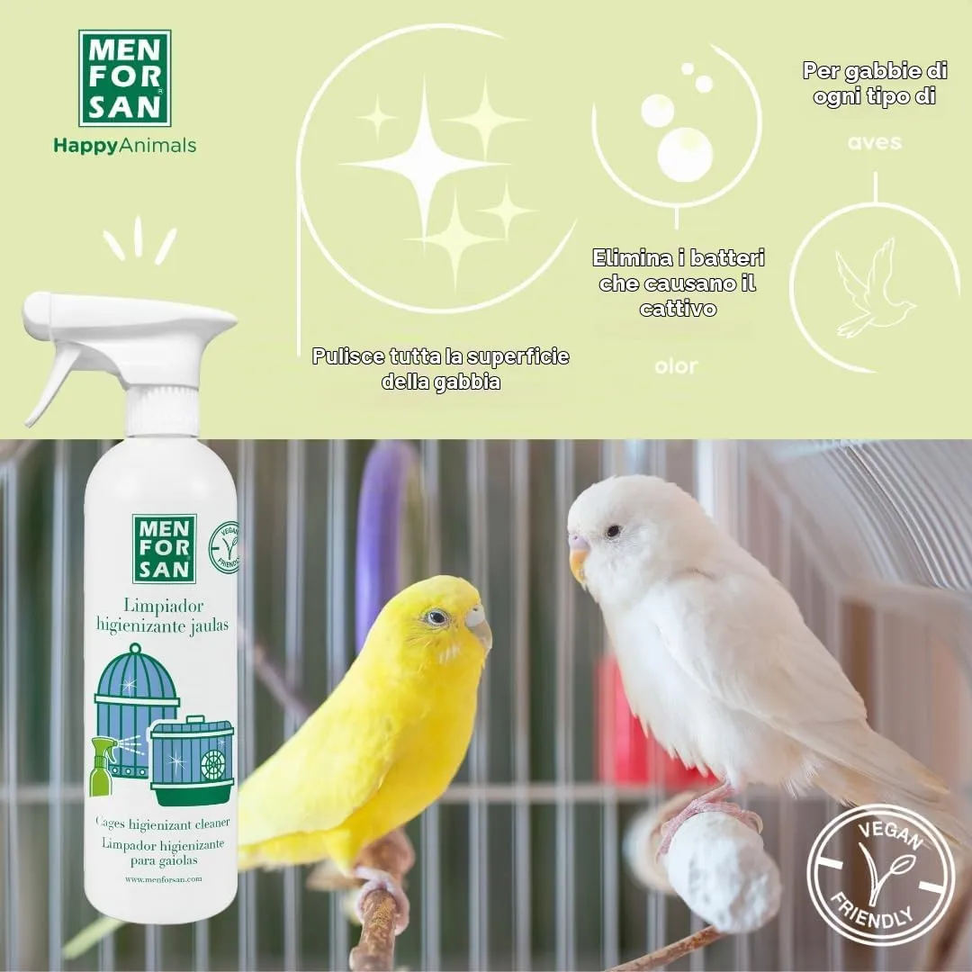 Menforsan Detergente per Gabbie di Uccelli, 750ml - immagine 3