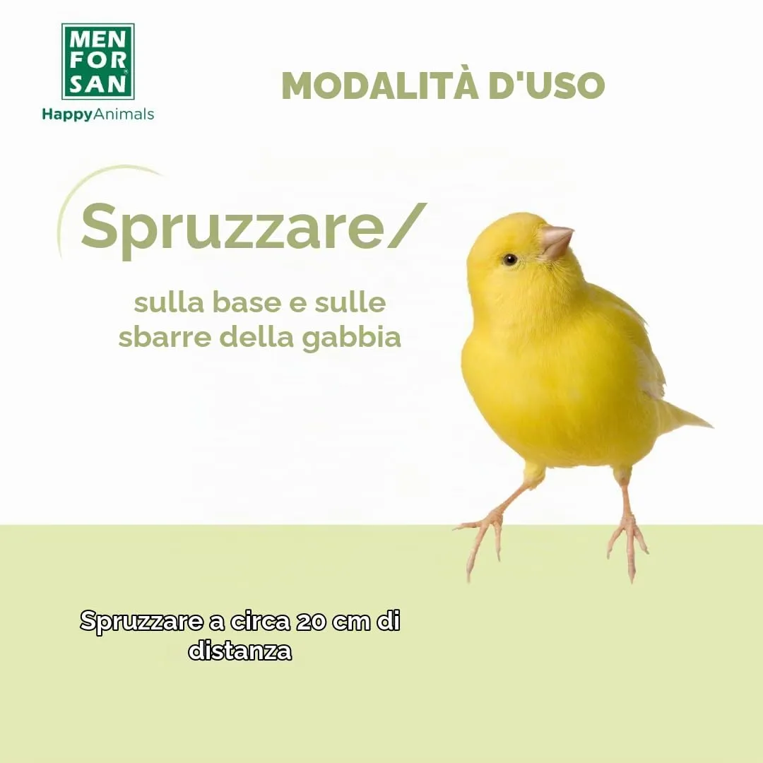 Menforsan Detergente per Gabbie di Uccelli, 750ml - immagine 4