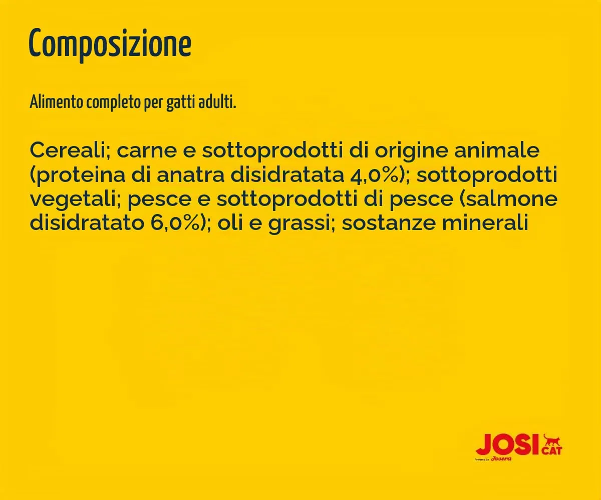 JosiCat Crispy Duck Cibo secco per gatti adulti (7 x 650 g) - immagine 5