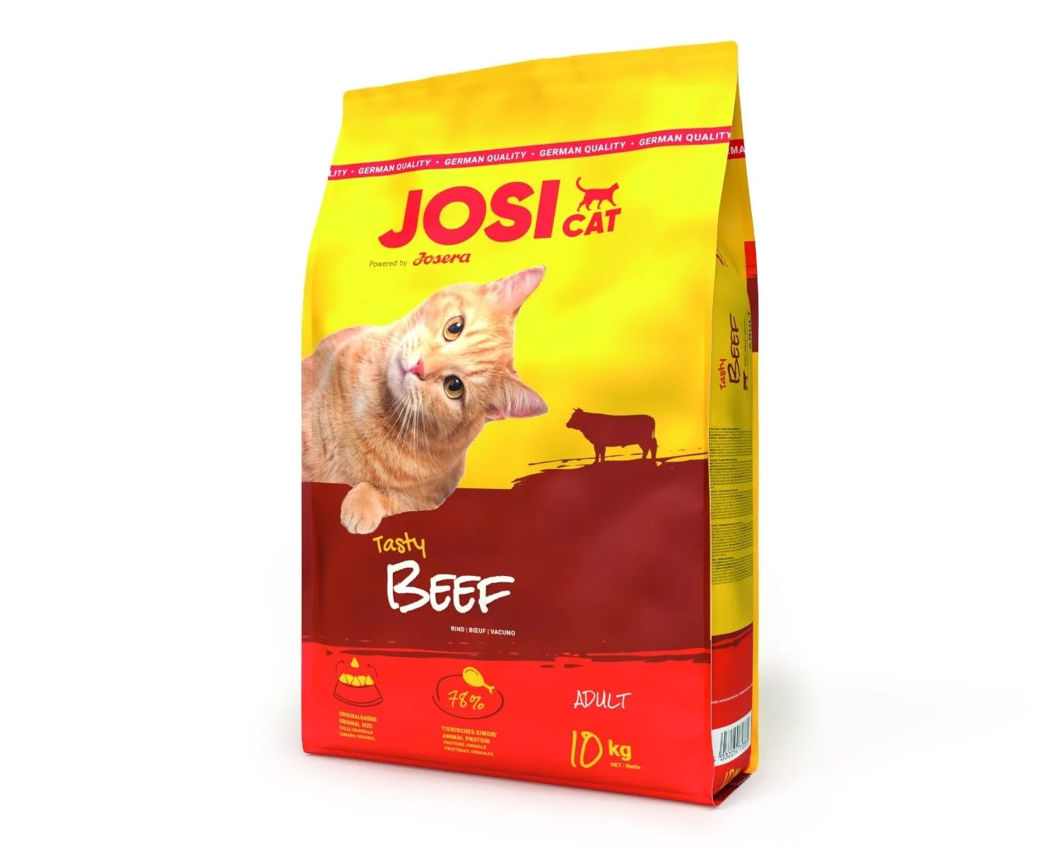 JosiCat Tasty Beef Cibo secco per gatti adulti 10 kg - immagine 2