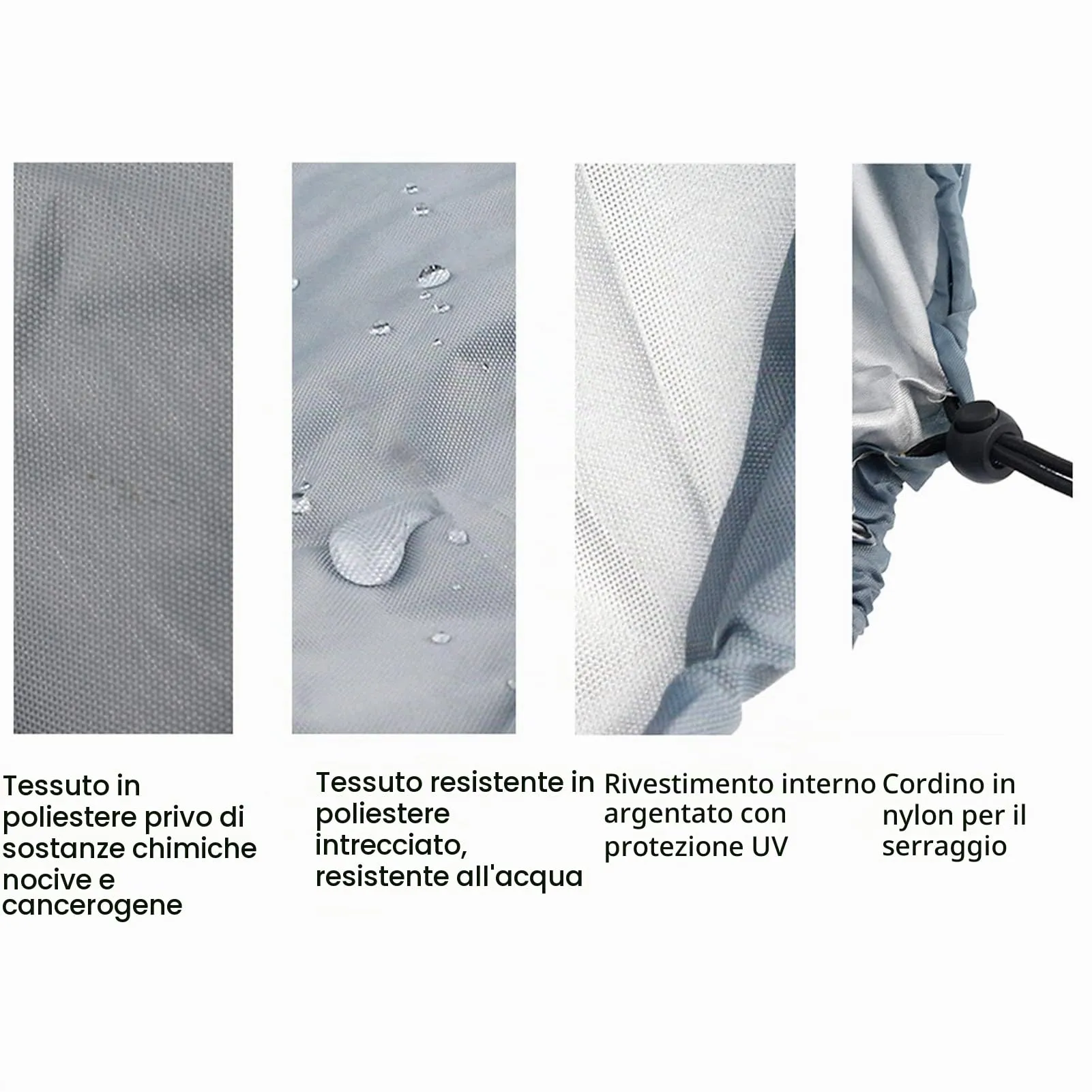 Jauhmui Copertura per Conigliera in Tessuto Oxford 210D, Impermeabile e Antipolvere, 122 x 50 x 105 cm, Verde - immagine 8