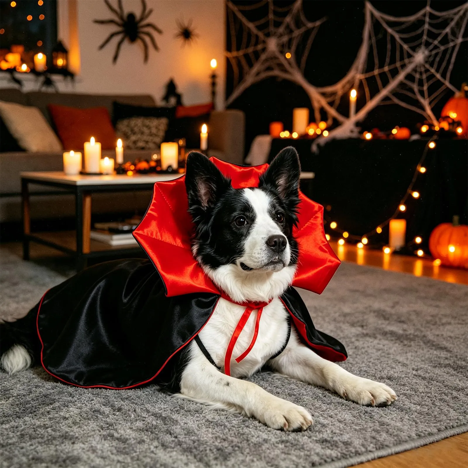 JOZMMZEOOA Mantello Costume Halloween per Cani (L) - immagine 5