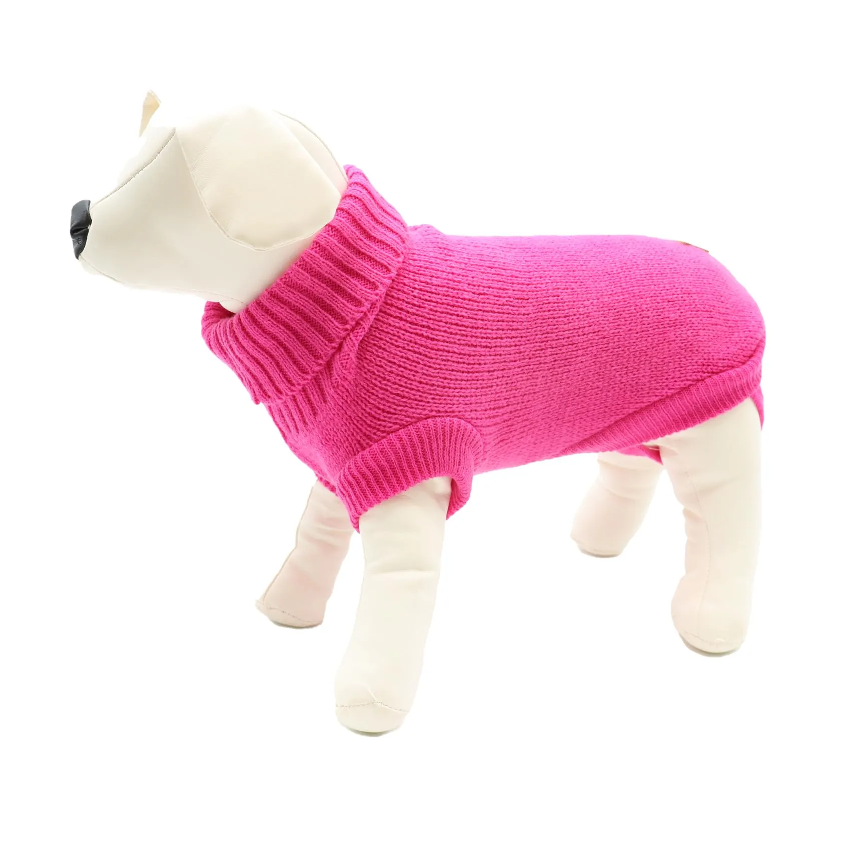 Croci Valencia Maglioncino Dolcevita per Cani, Rosa, 50 cm - immagine 5