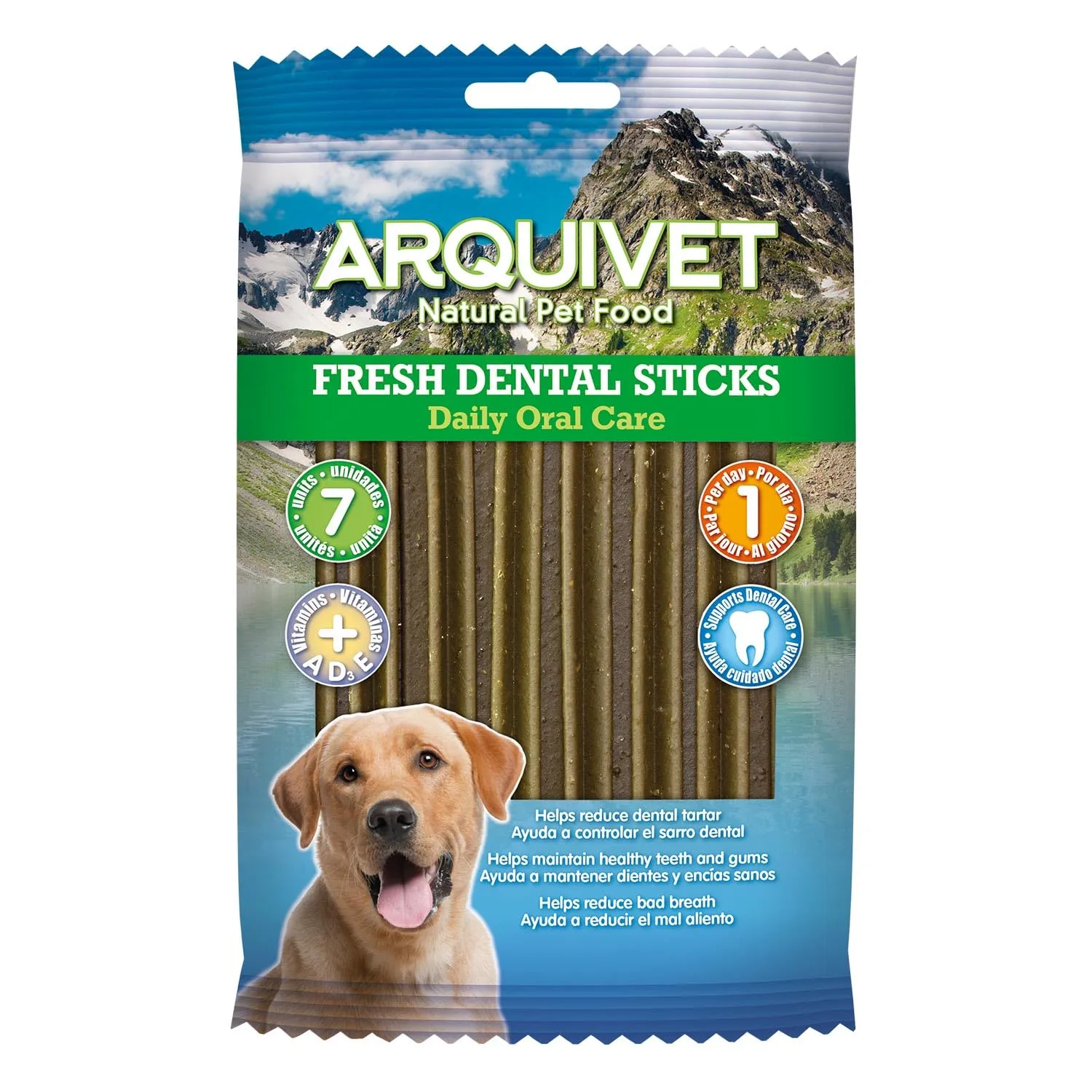 Arquivet Fresh Dental Sticks, Mint Flavor, 28 Units - immagine 2