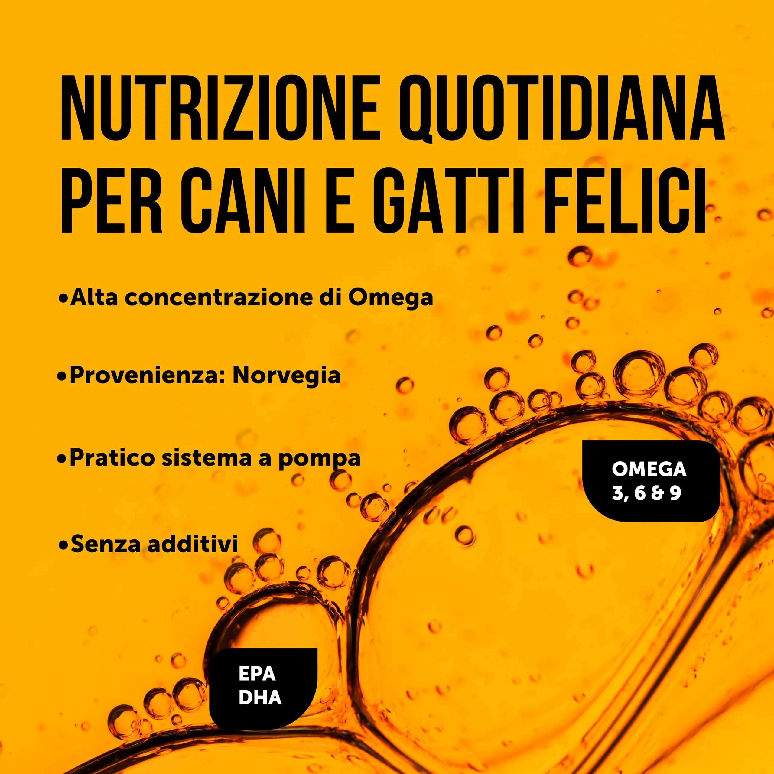 Petsly Olio di Salmone per Cani e Gatti, 1000 ml - immagine 2