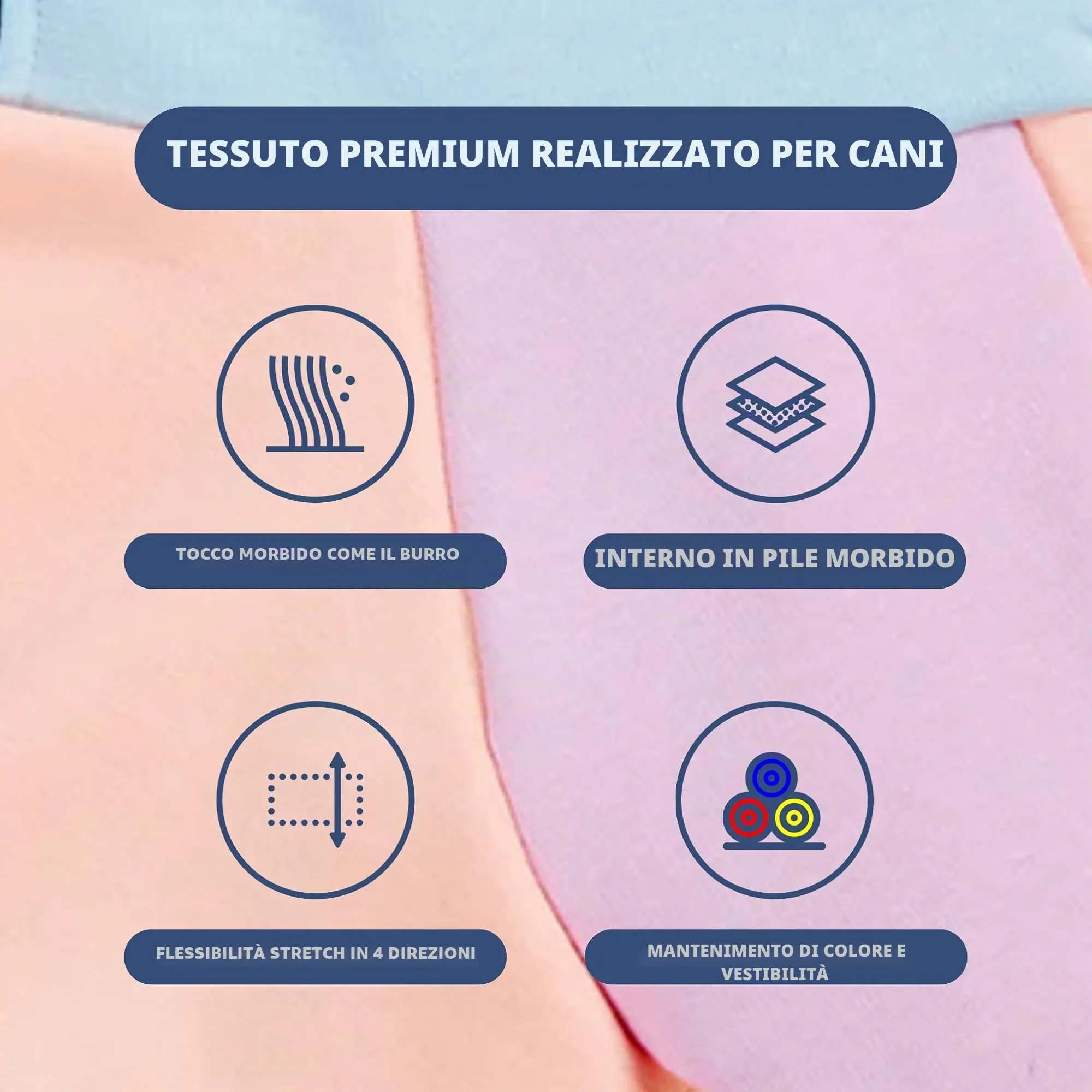 Spark Paws Felpa con Cappuccio per Cani, Cotone Zucchero, 4XL - immagine 4