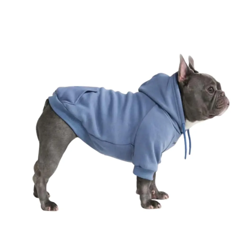 Spark Paws Felpa con cappuccio per cani, Blu Ardesia, XL - immagine 1