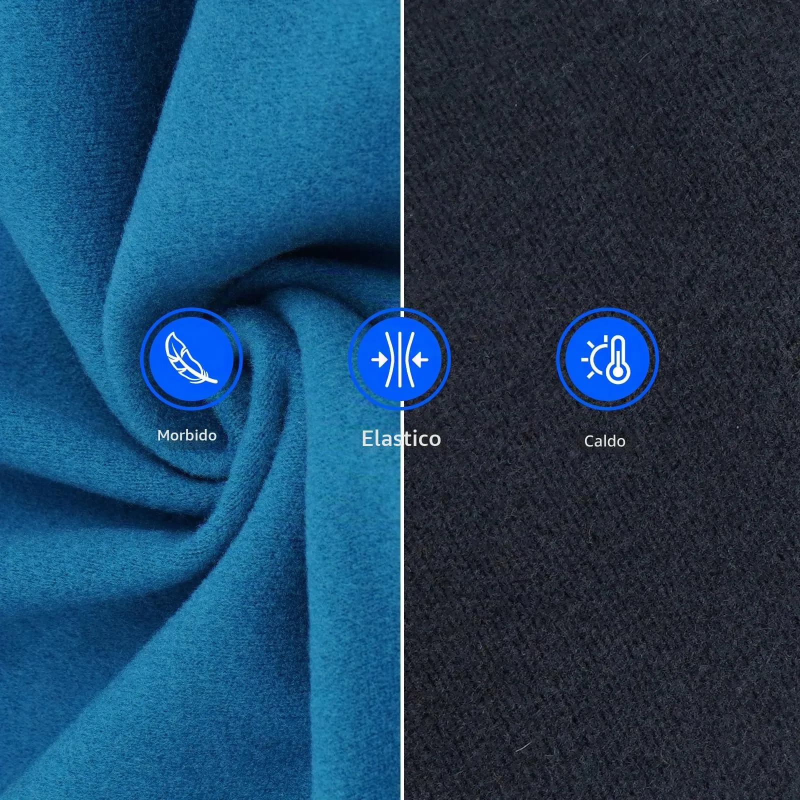 PUMYPOREITY Maglione Pullover Invernale per Levrieri, Whippet e Lurcher - Blu, M - immagine 2