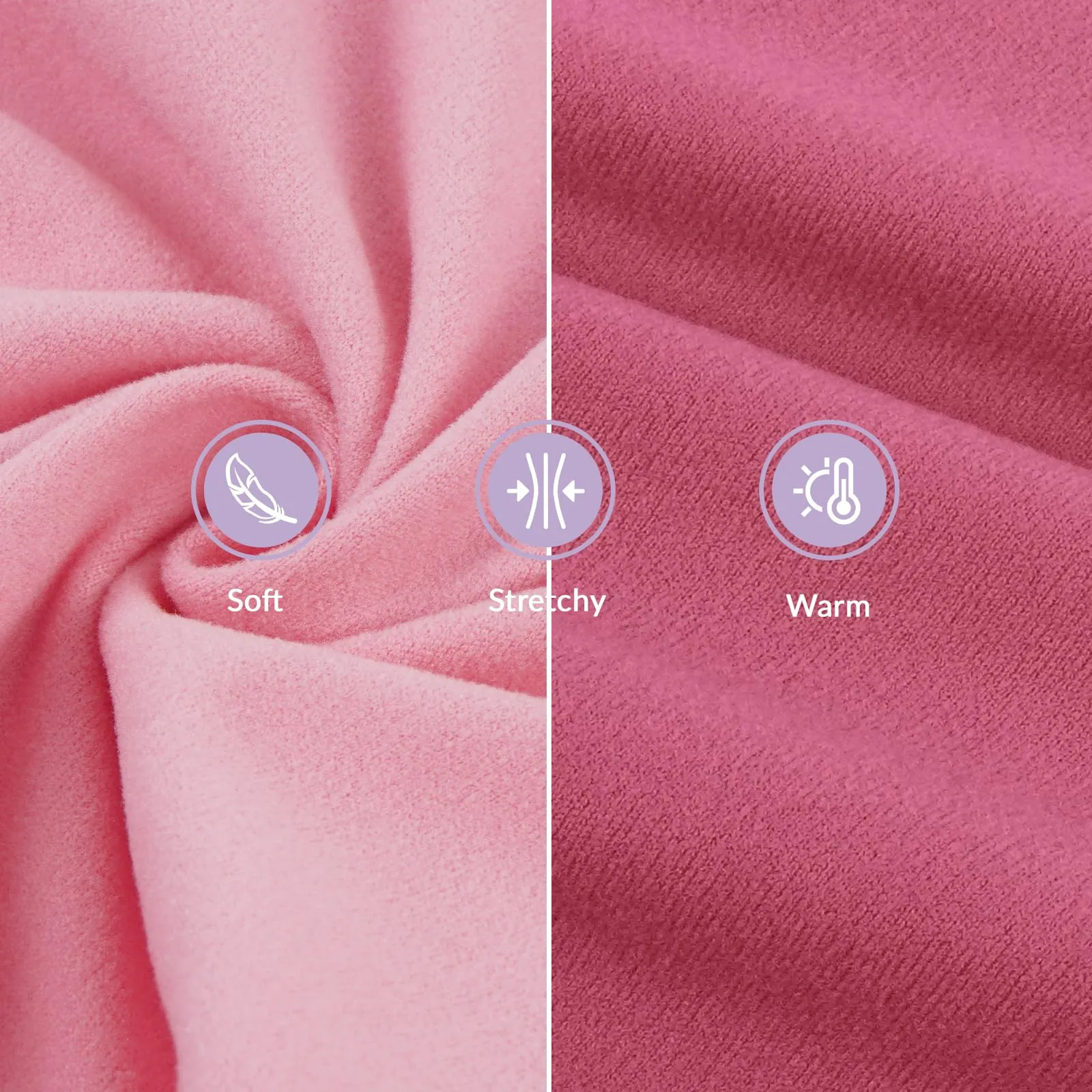 PUMYPOREITY Maglione Invernale per Levriero con Scaldacollo, Rosa, Taglia S - immagine 2