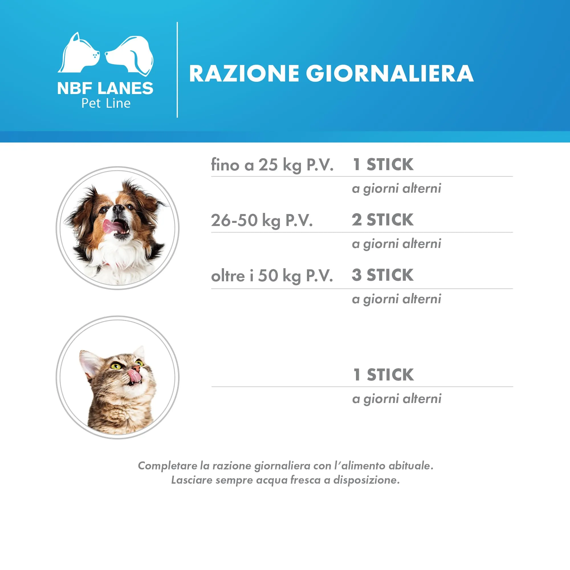 NBF Lanes Reupair Cane e Gatto, Viscogel 30 Stick da 2g (60 g) - immagine 4