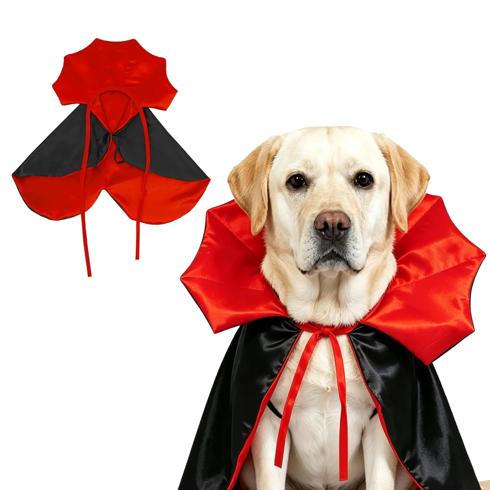 JOZMMZEOOA Mantello Costume Halloween per Cani, Taglia M - immagine 1