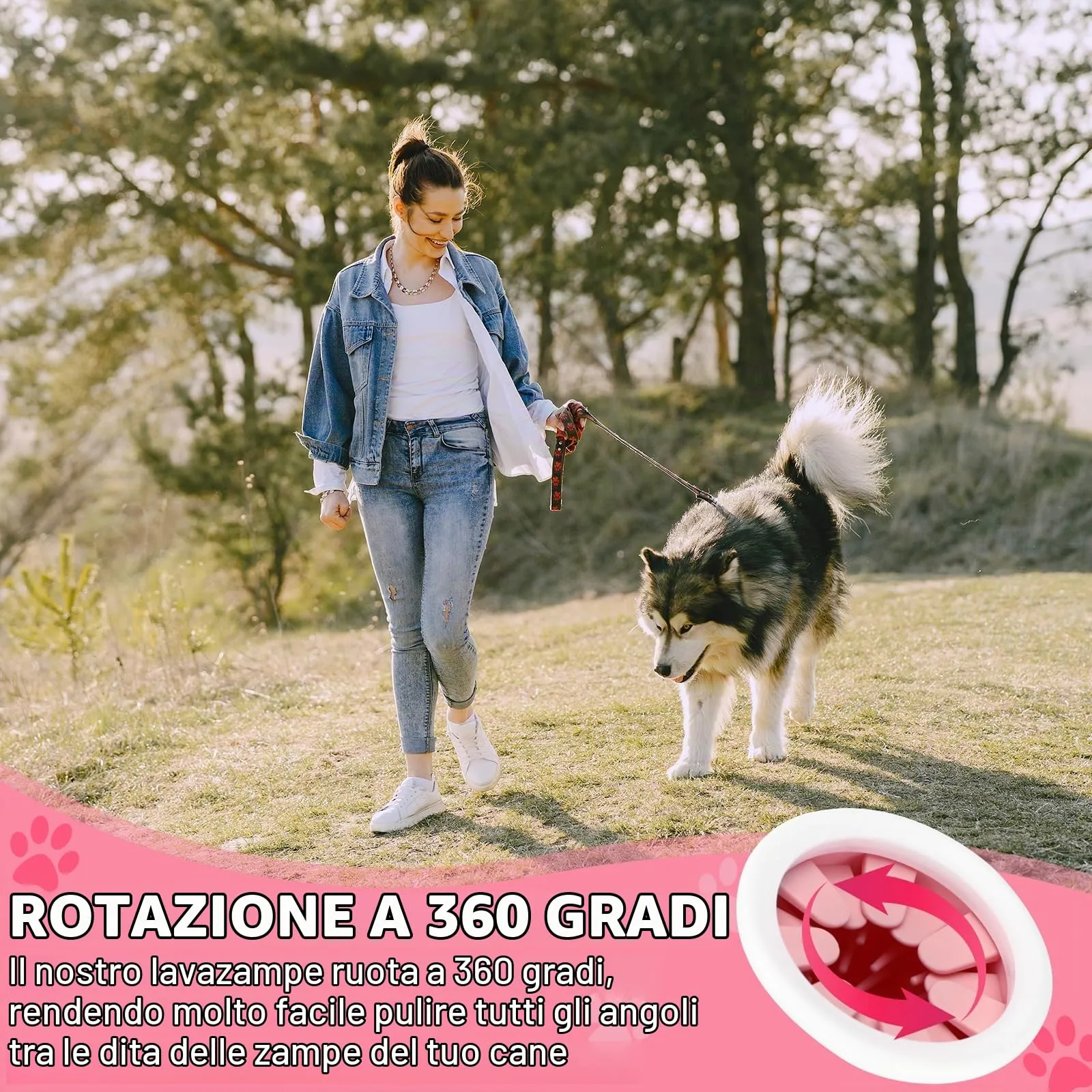 Royouzi Puliscizampe Rimovibile per Cani - immagine 6