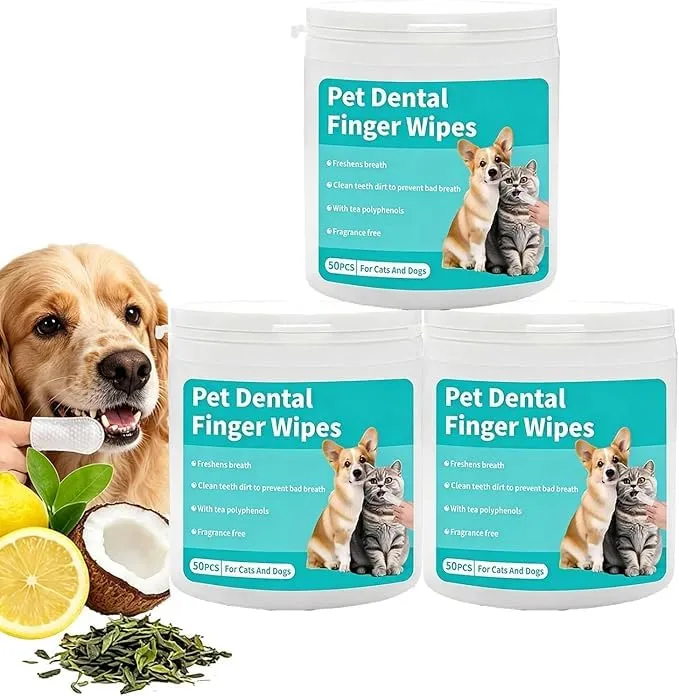 Briacte Zampalife Salviette Dentali per Cani e Gatti - immagine 1