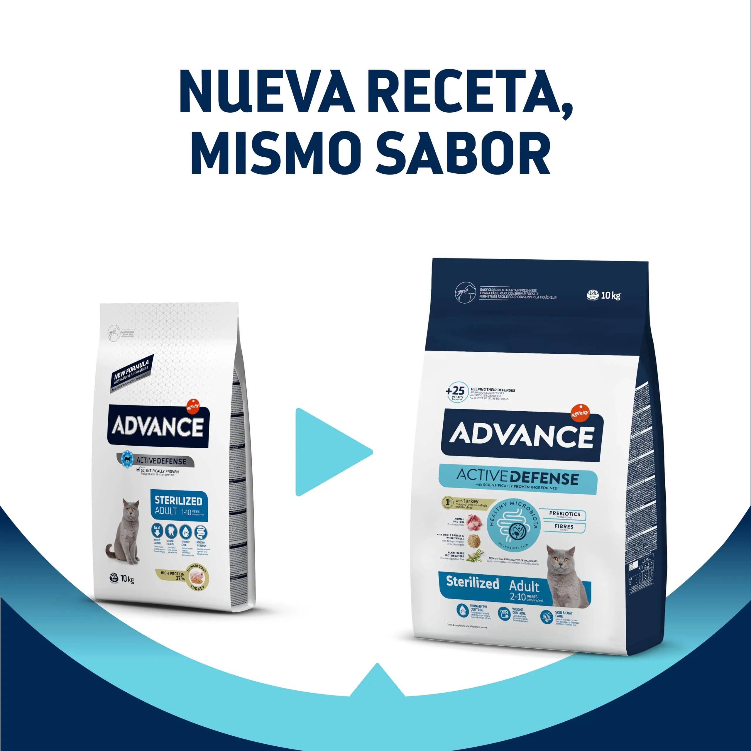 Advance Sterilized Adult Gatti con Tacchino, 3kg - immagine 2