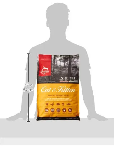Orijen Cibo per Gatti e Cuccioli di Gatto, 5.4 kg - immagine 2