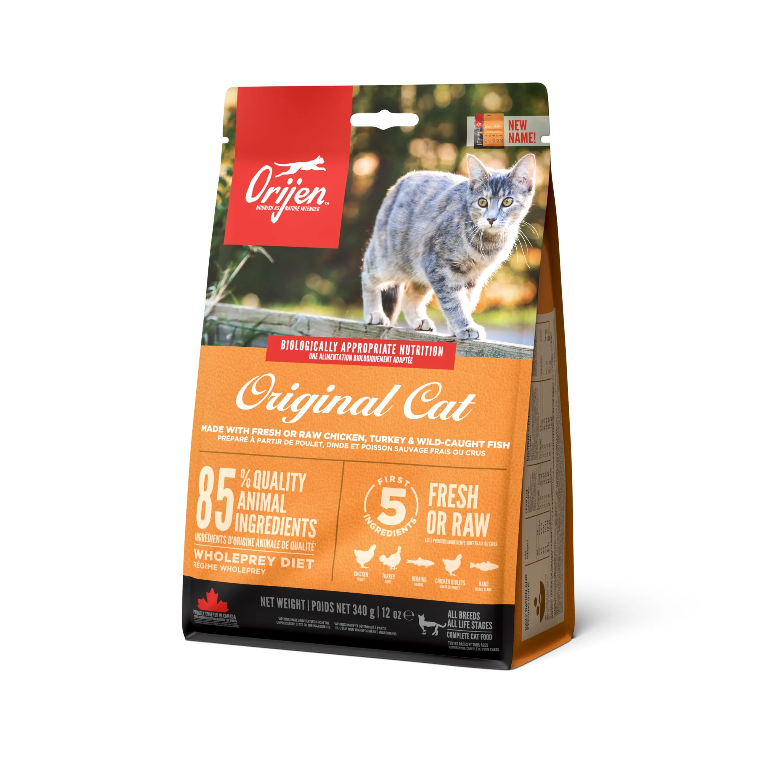 Orijen Cibo per Gatti e Cuccioli di Gatto, 5.4 kg - immagine 4