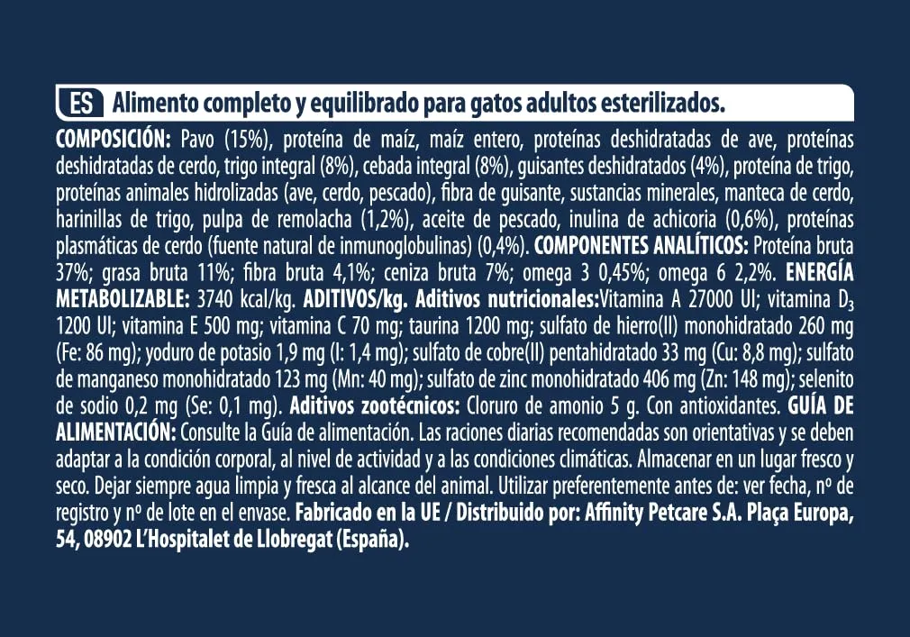 Advance Sterilized Adult Cibo per Gatti con Tacchino, 1.5kg - immagine 5
