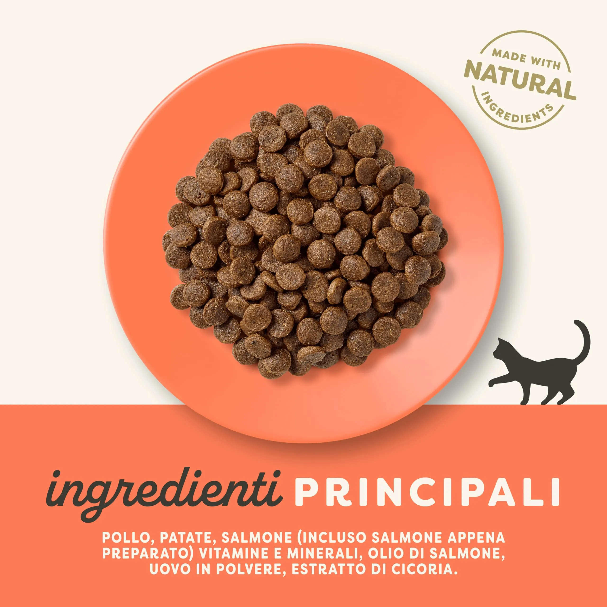 Applaws Alimento secco completo per gatti adulti, pollo con salmone extra, 7.5 kg - immagine 2