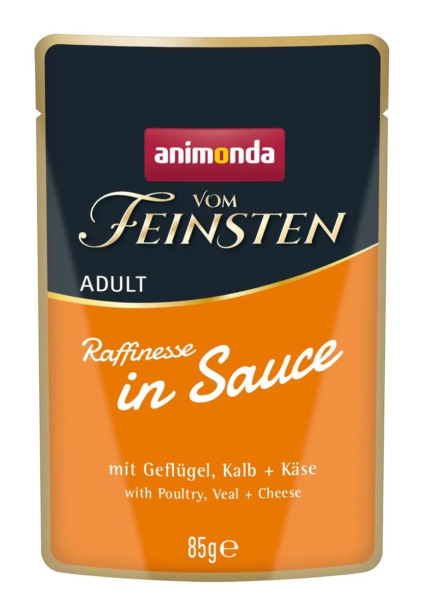 animonda Vom Feinsten Adult Raffinatezza Cibo Umido in Salsa per Gatti, 8 x 85 g Mixpack - immagine 2