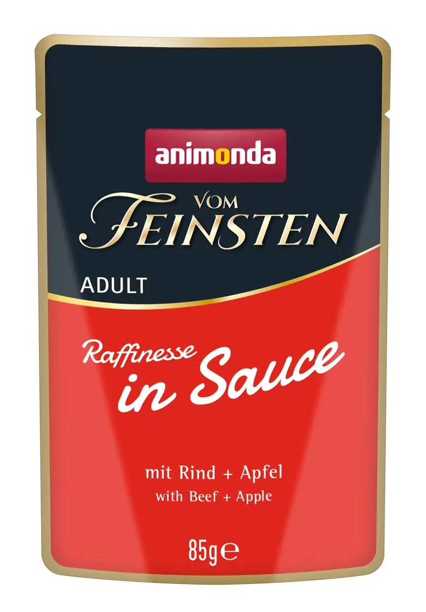 animonda Vom Feinsten Adult Raffinatezza Cibo Umido in Salsa per Gatti, 8 x 85 g Mixpack - immagine 5