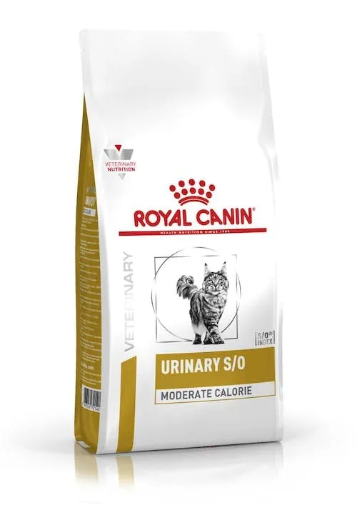 Royal Canin Veterinary Urinary S/O Moderate Calorie Dry Cat Food, 4 x 400 g - immagine 2