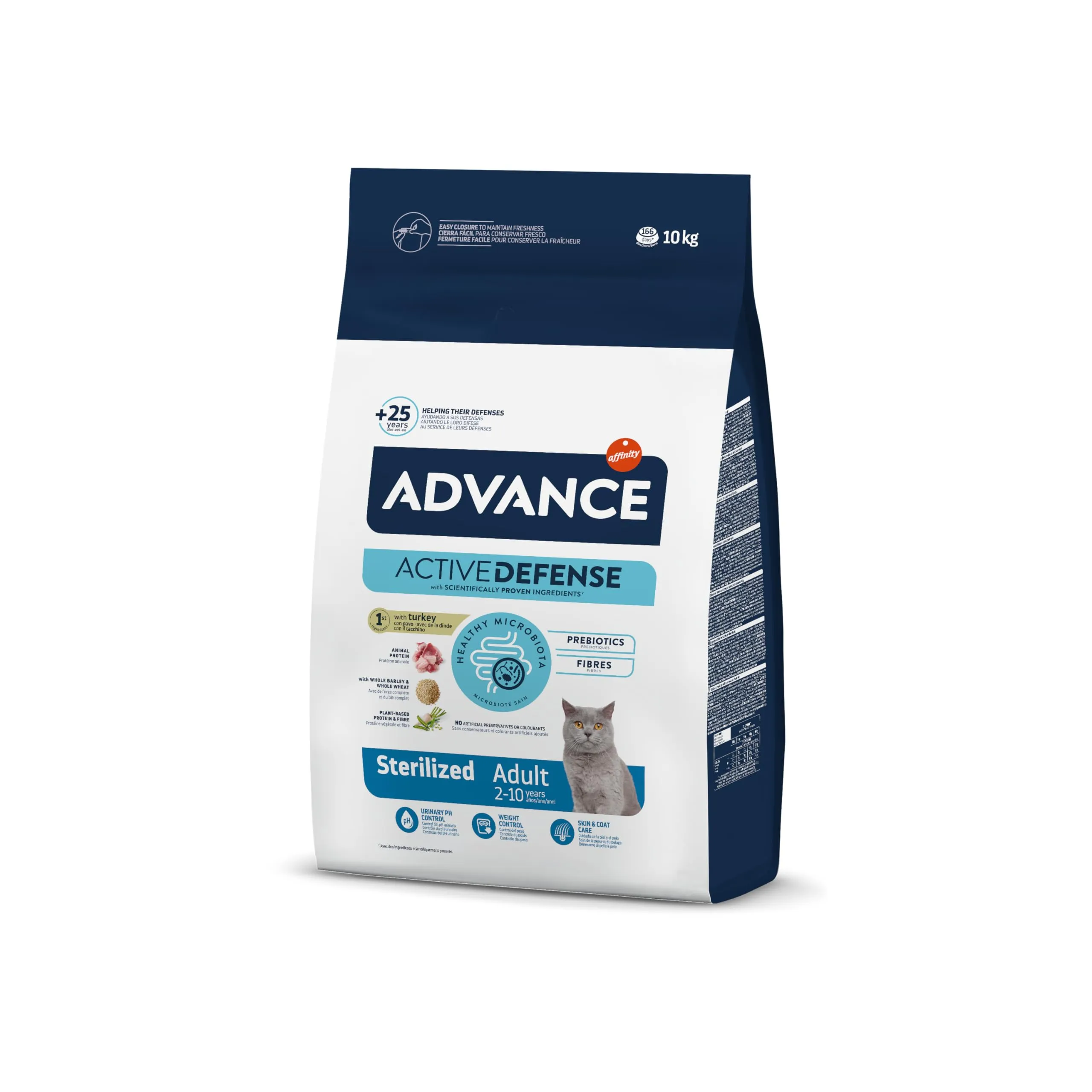Advance Adult Sterilized Cat Food, Mixed - 10 kg - immagine 1