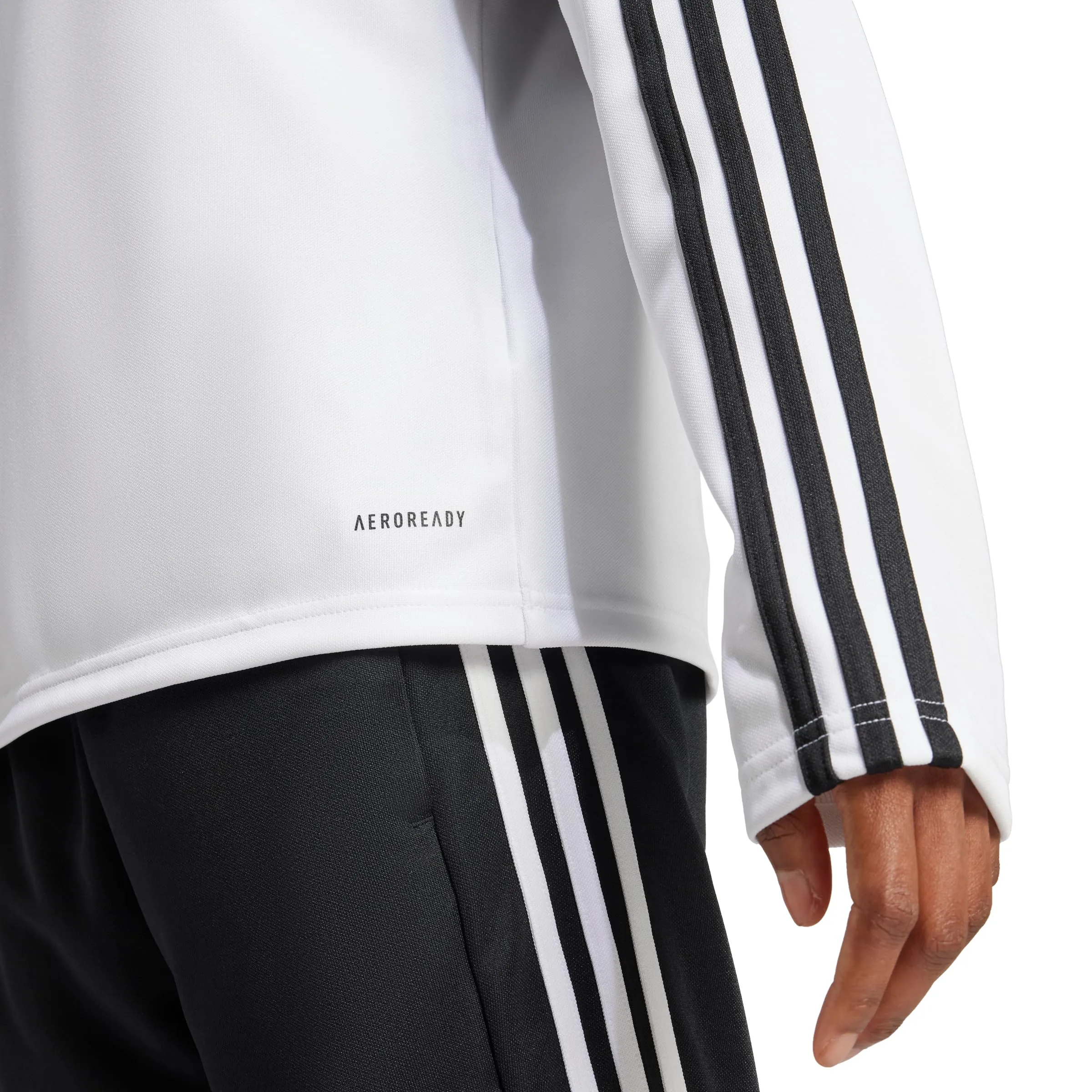 adidas Donna Essentials 3-Stripes Lifestyle Woven Parachute Pants, Bianco, S - immagine 5