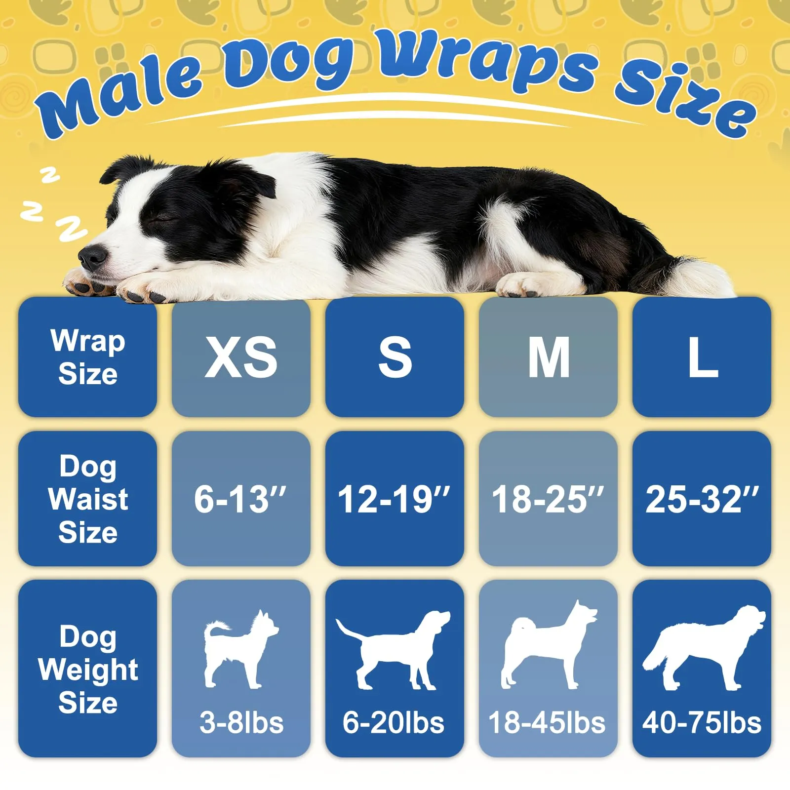 MICOOYO Pannolini Cane Maschio Usa e Getta, Super Assorbenti con Indicatore di Umidità, Taglia L, 20 Pezzi - immagine 4