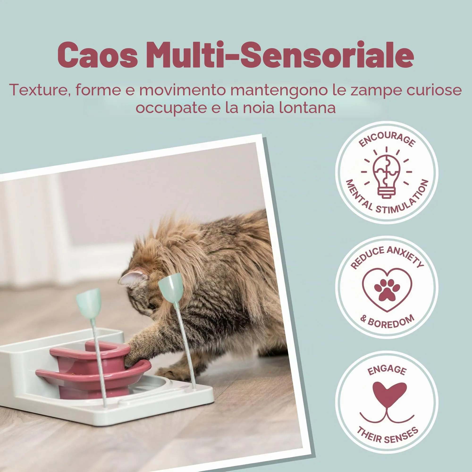 Trixie Modulo Interattivo Attività di Gioco per Gatti 4595 - immagine 3