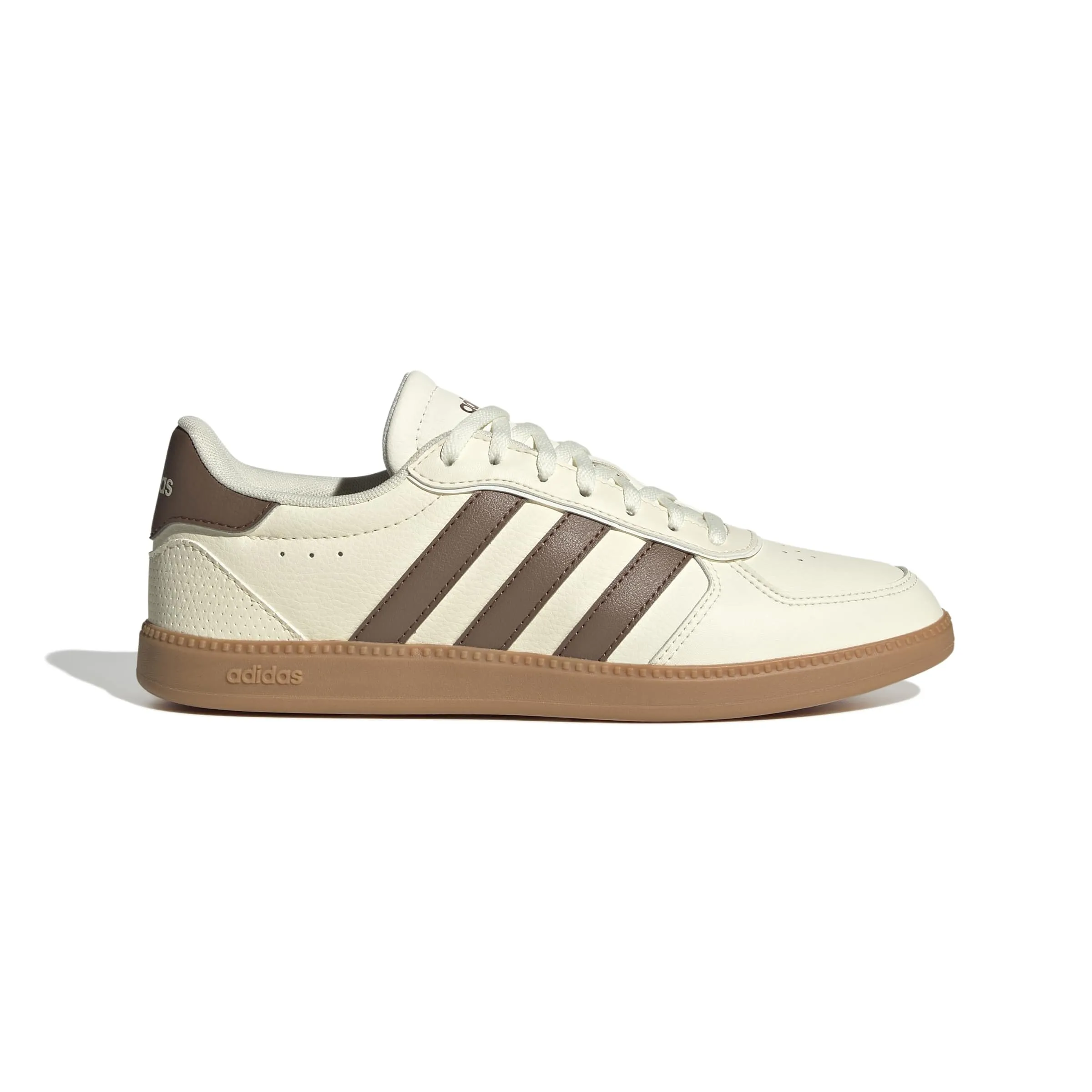 adidas Breaknet Sleek Shoes, Cream White/Preloved Brown/Gum10, 40 2/3 EU - immagine 2
