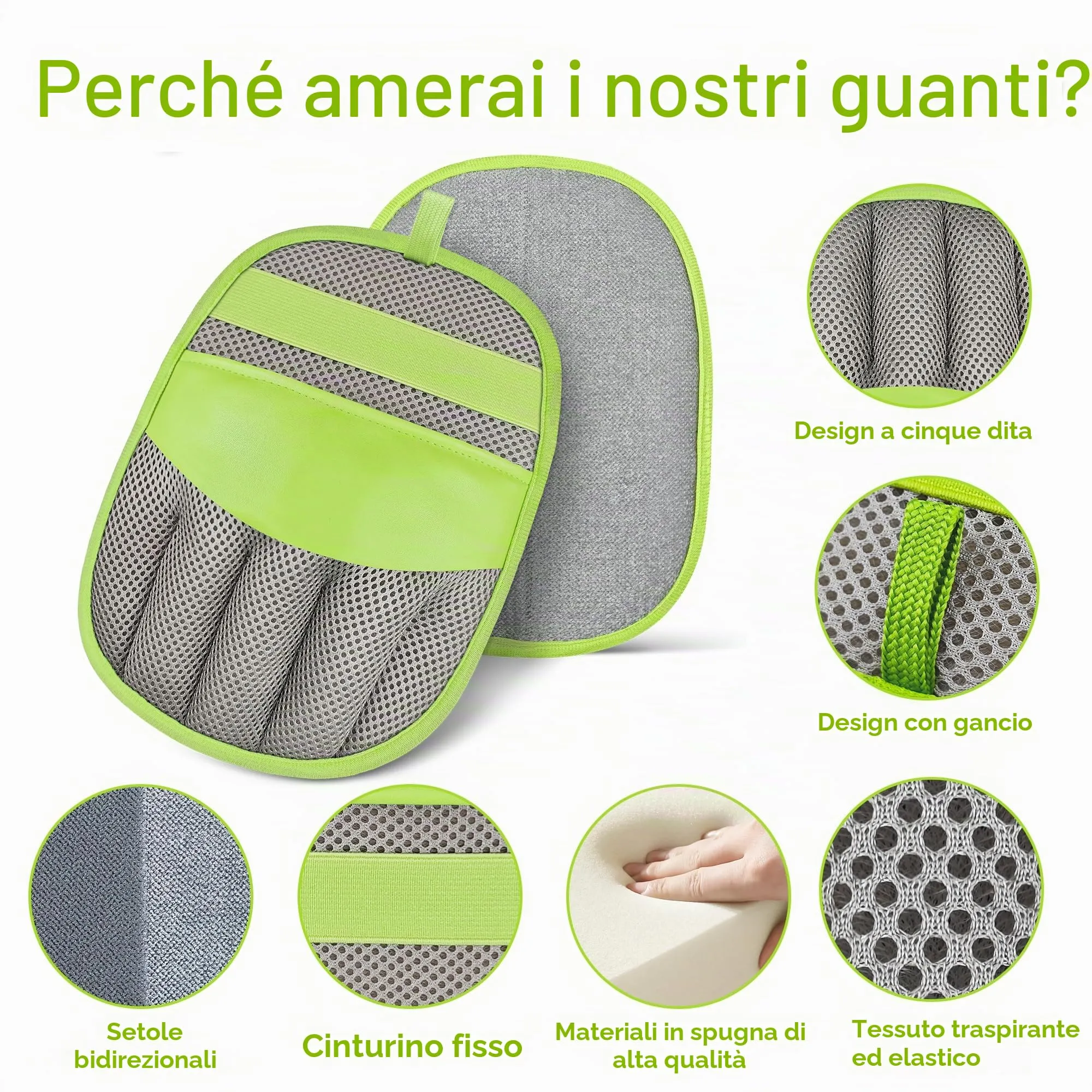 YOSEPATI Guanto per la rimozione dei peli di animali domestici - immagine 7