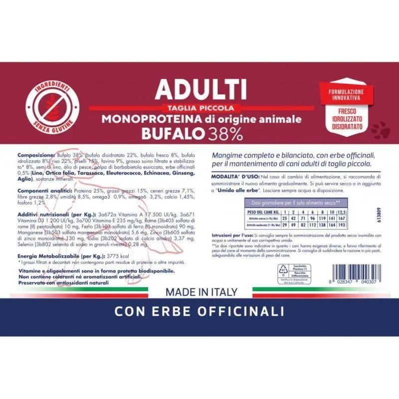 Vet Line Adulto Bufalo Taglia Piccola 3 kg - immagine 2