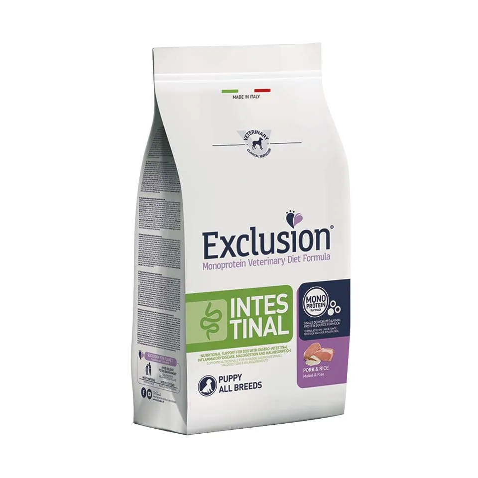 Exclusion Diet Intestinal Puppy Maiale e Riso 2 kg - immagine 1