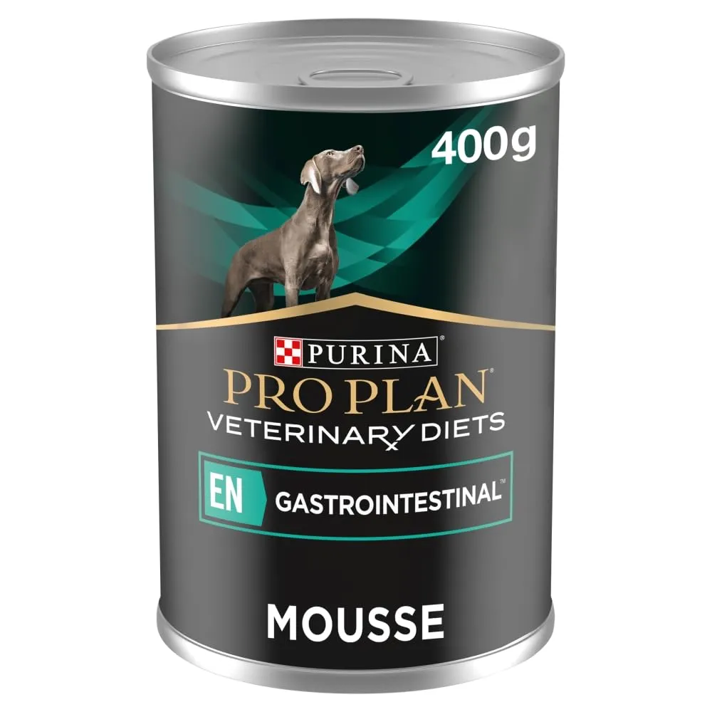 Pro Plan Veterinary Diets EN Gastrointestinal Mousse Wet Dog Food 400g (Pack of 12) - immagine 1