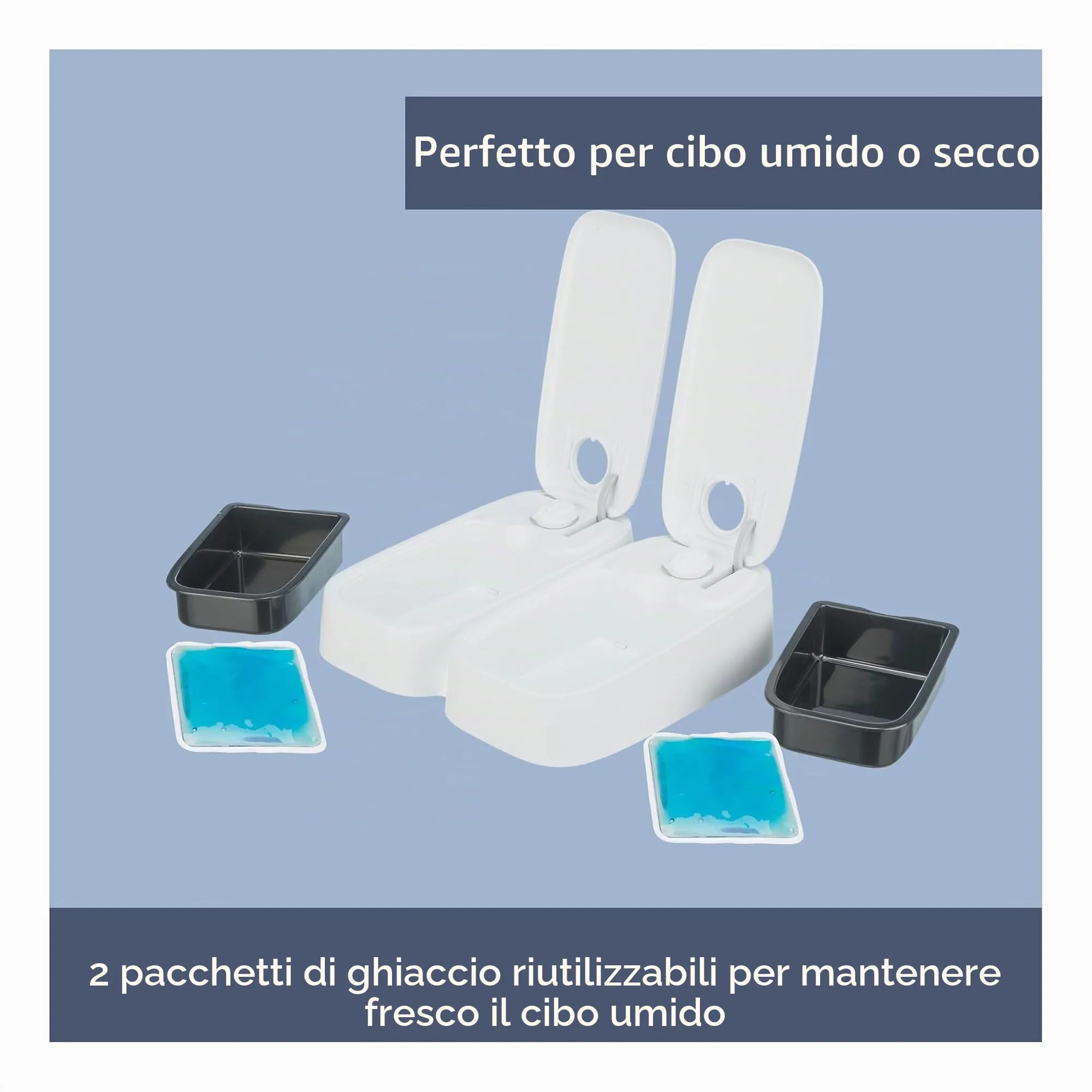 TRIXIE Distributore Automatico di Cibo TX2 per Cani e Gatti, 27 × 7 × 24 cm - immagine 3